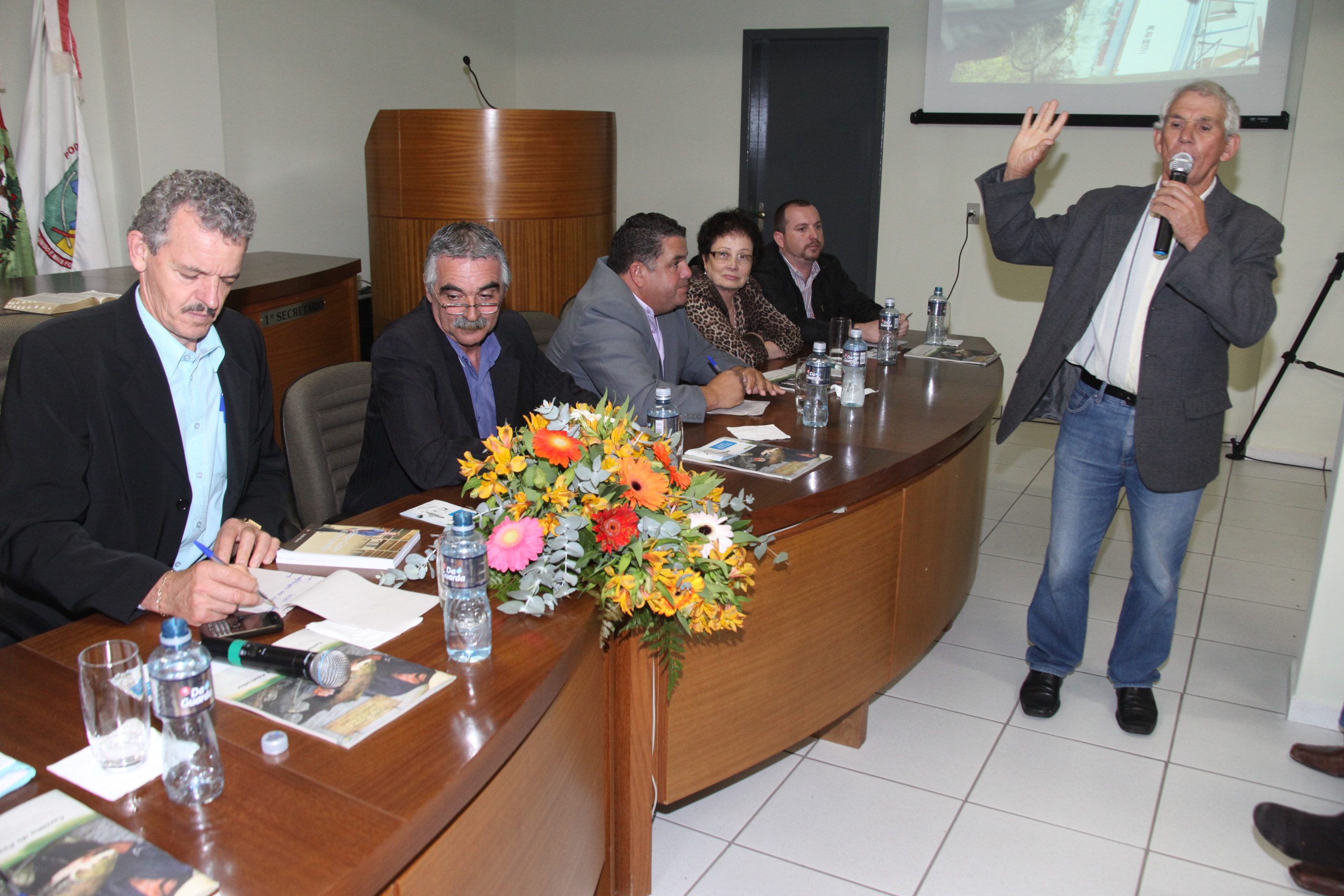 Comissão de Pesca e Aquicultura promove Audiência Pública em Passo de Torres para discutir o desassoreamento do rio Mampituba. Foto: Fábio Queiroz