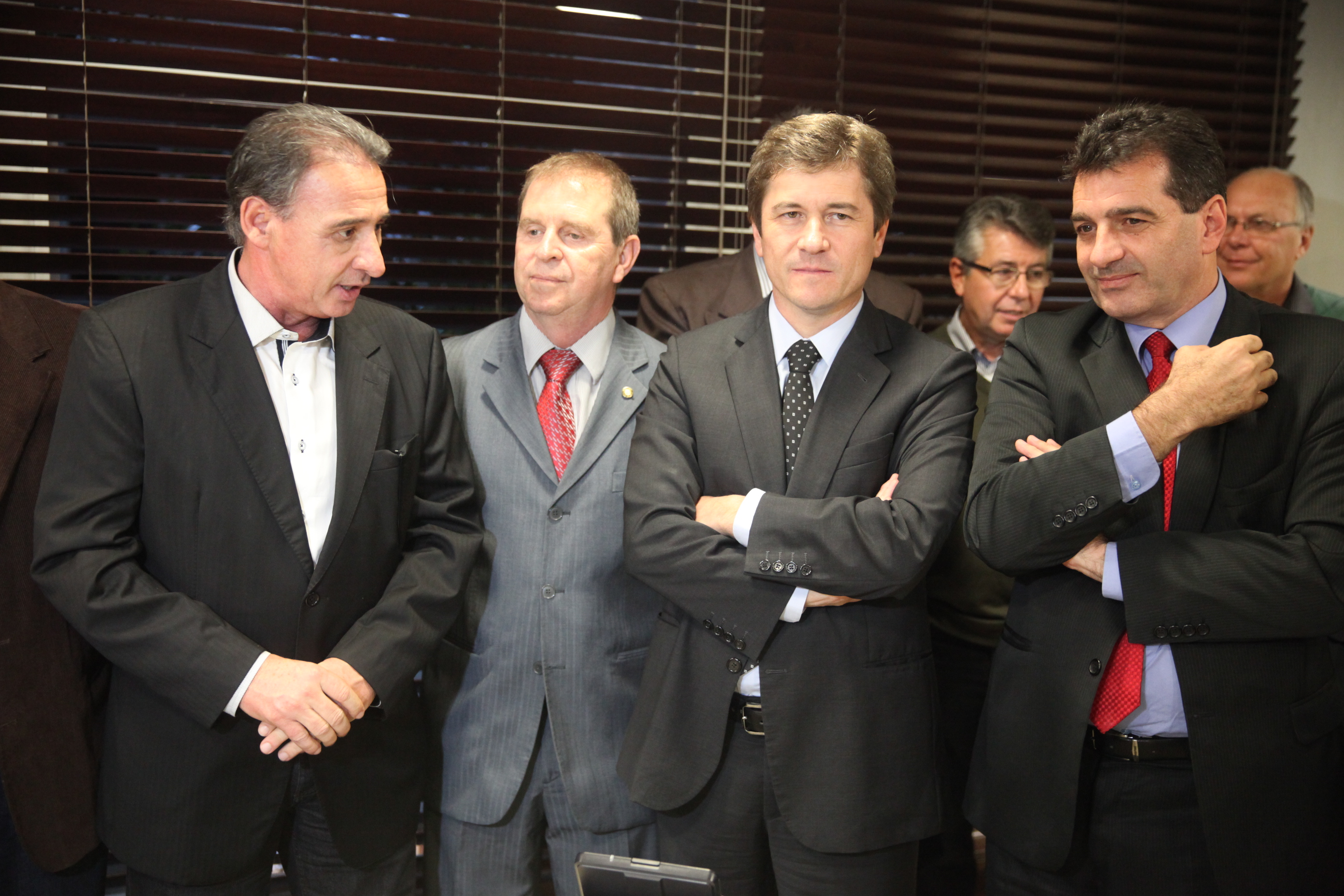 Reunião com o Secretário de Infraestrutura, Valdir Cobalchini - Foto: Lucas Gabriel Diniz