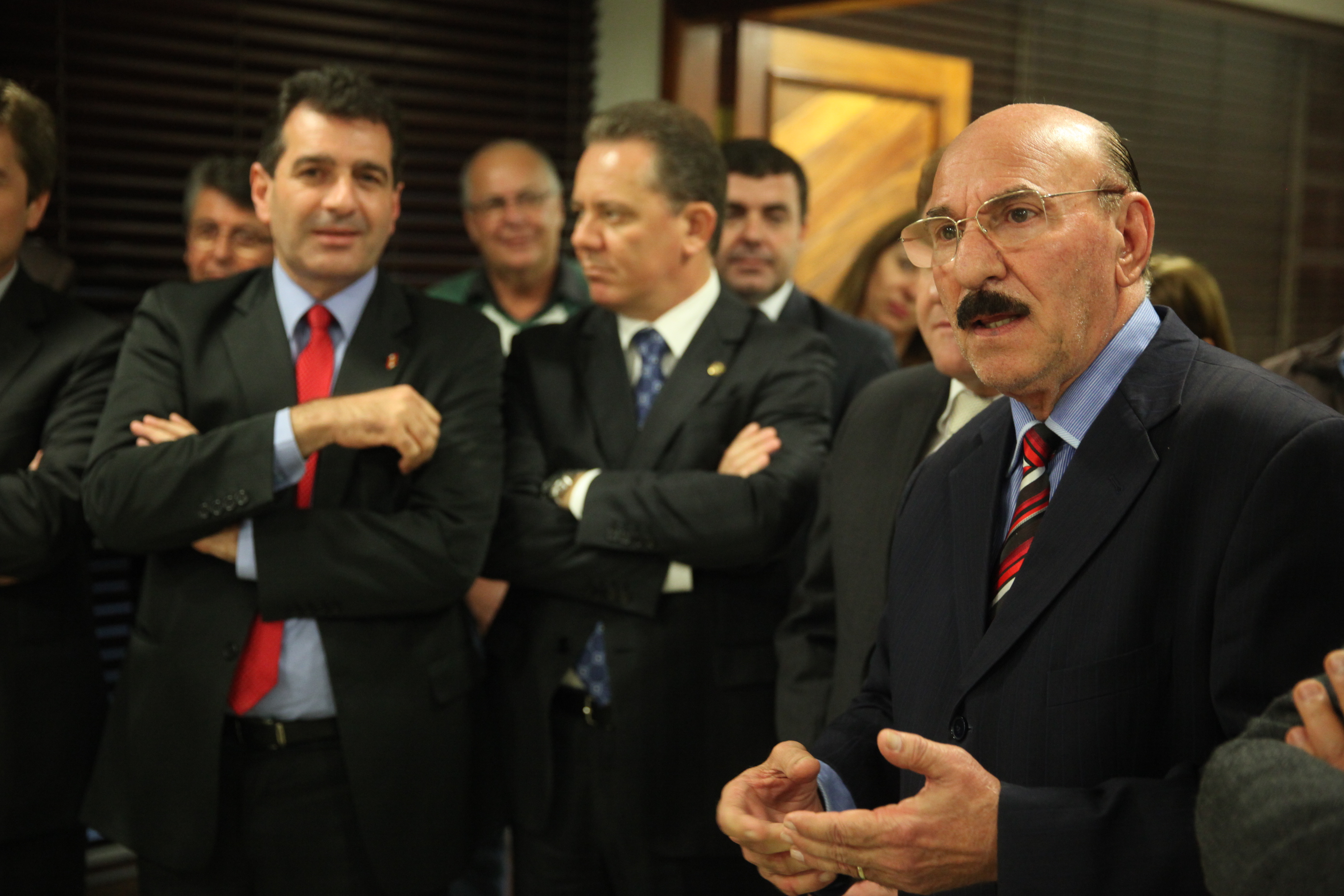 Reunião com o Secretário de Infraestrutura, Valdir Cobalchini - Foto: Lucas Gabriel Diniz