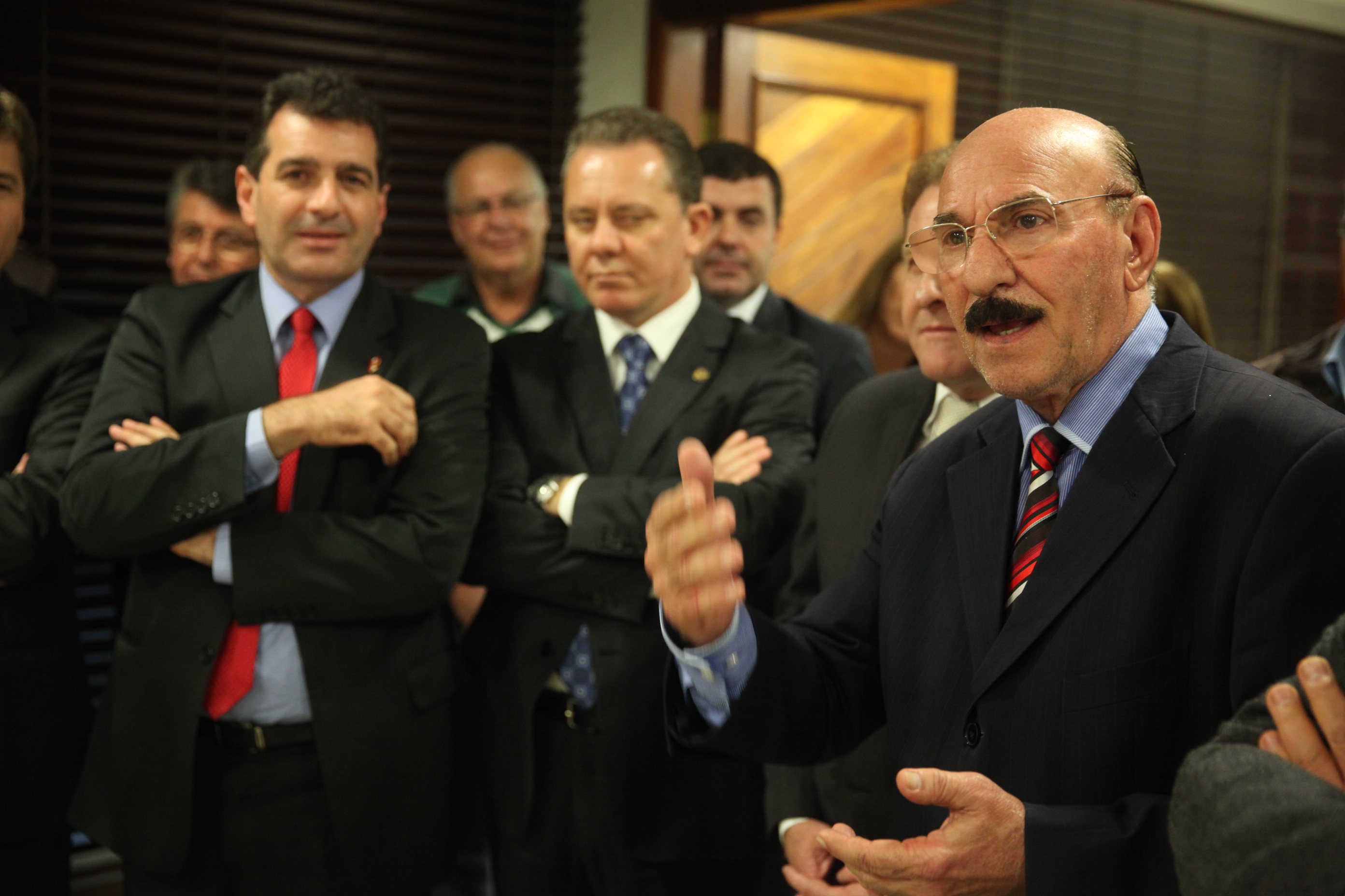Reunião com o Secretário de Infraestrutura, Valdir Cobalchini - Foto: Lucas Gabriel Diniz