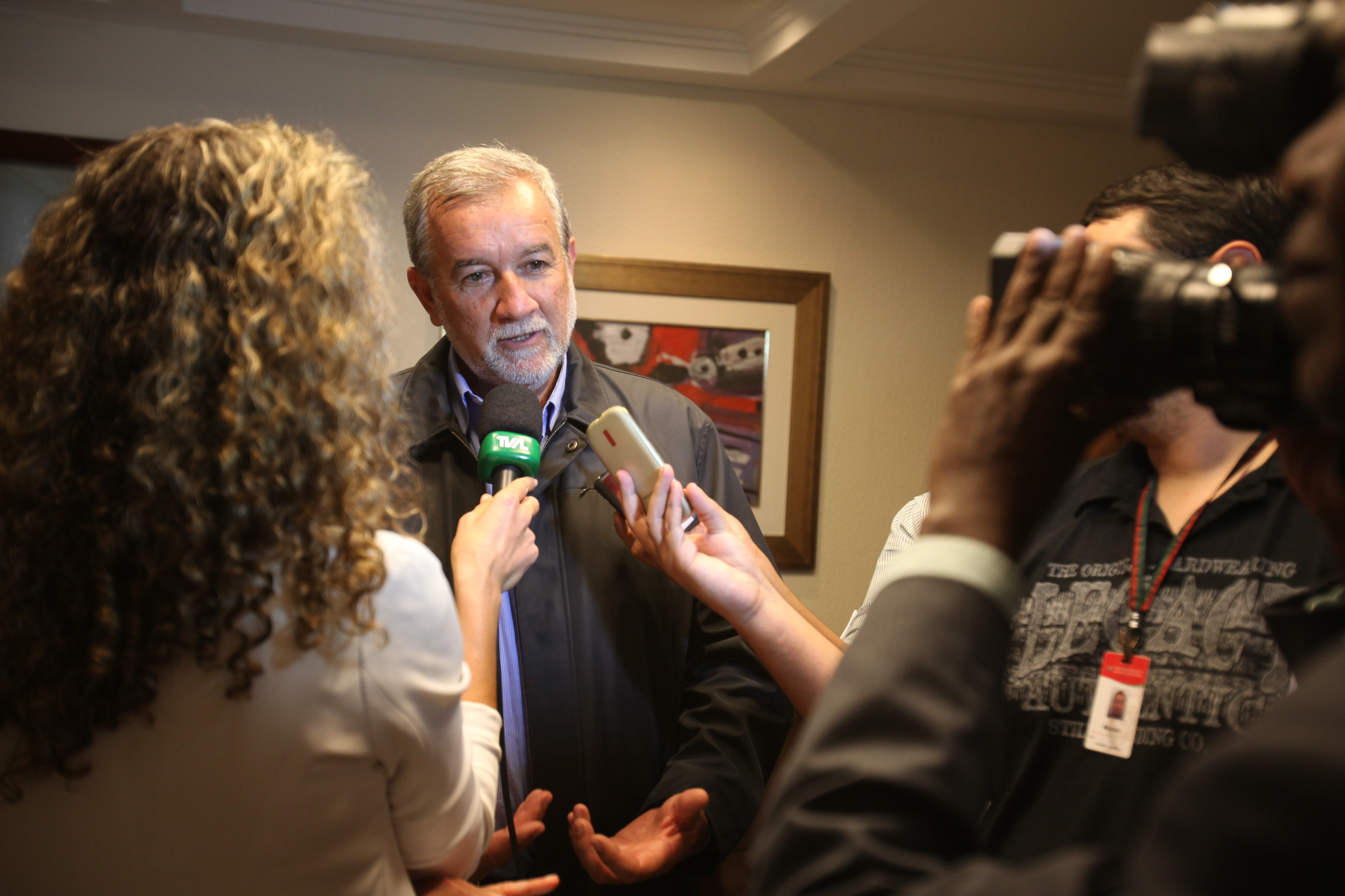 Reunião com o Secretário de Infraestrutura, Valdir Cobalchini - Foto: Lucas Gabriel Diniz