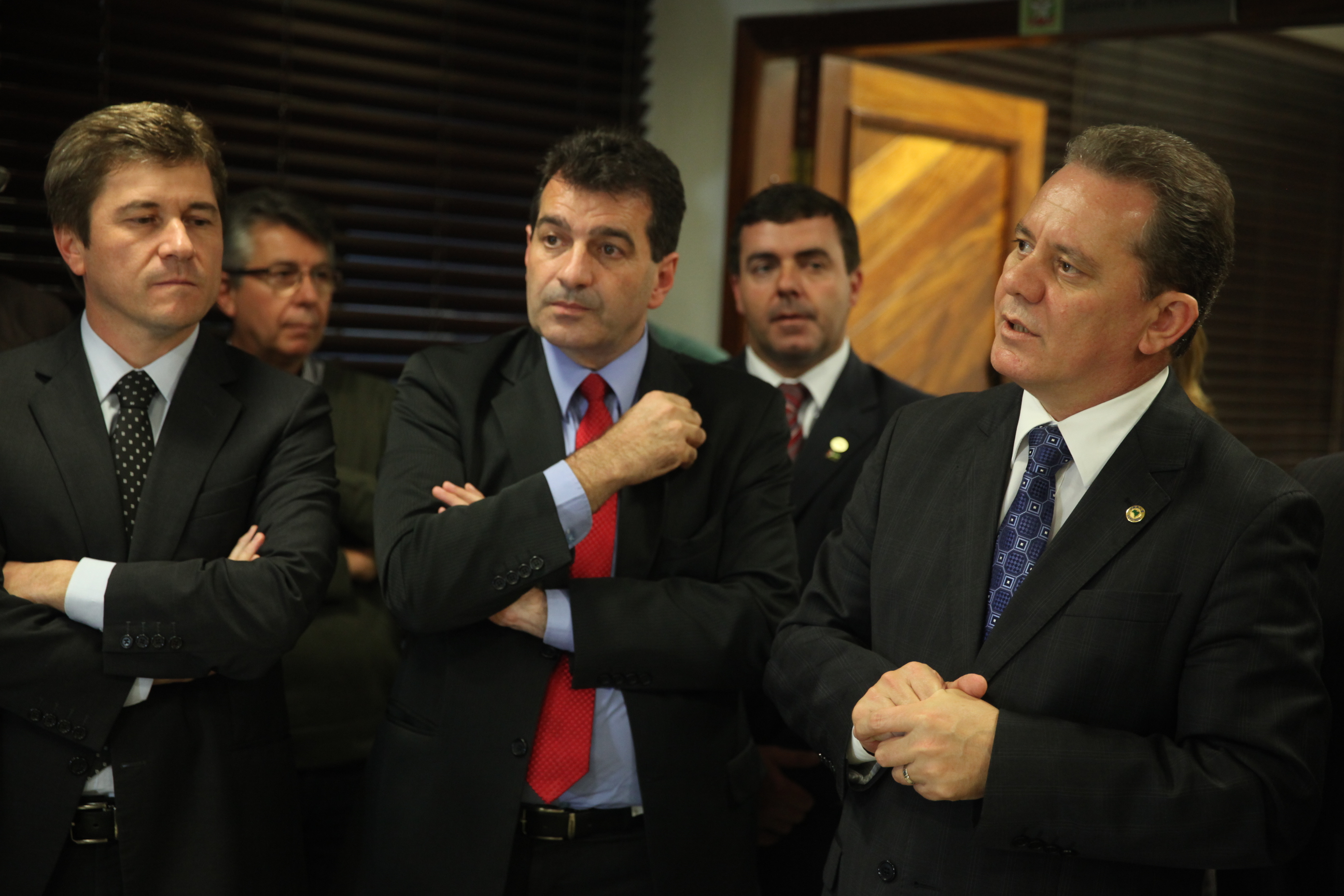 Reunião com o Secretário de Infraestrutura, Valdir Cobalchini - Foto: Lucas Gabriel Diniz