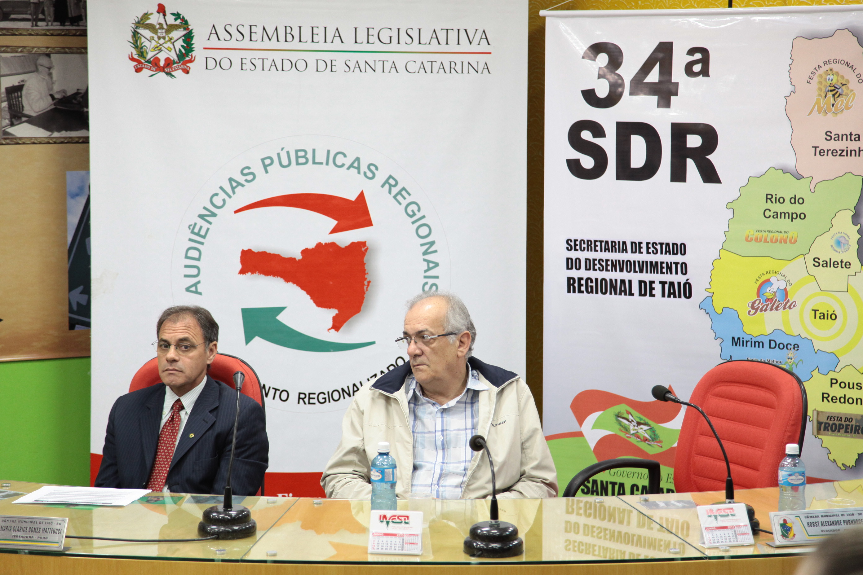 Audiência Pública do Orçamento Regionalizado em Taió. Foto: Miriam Zomer