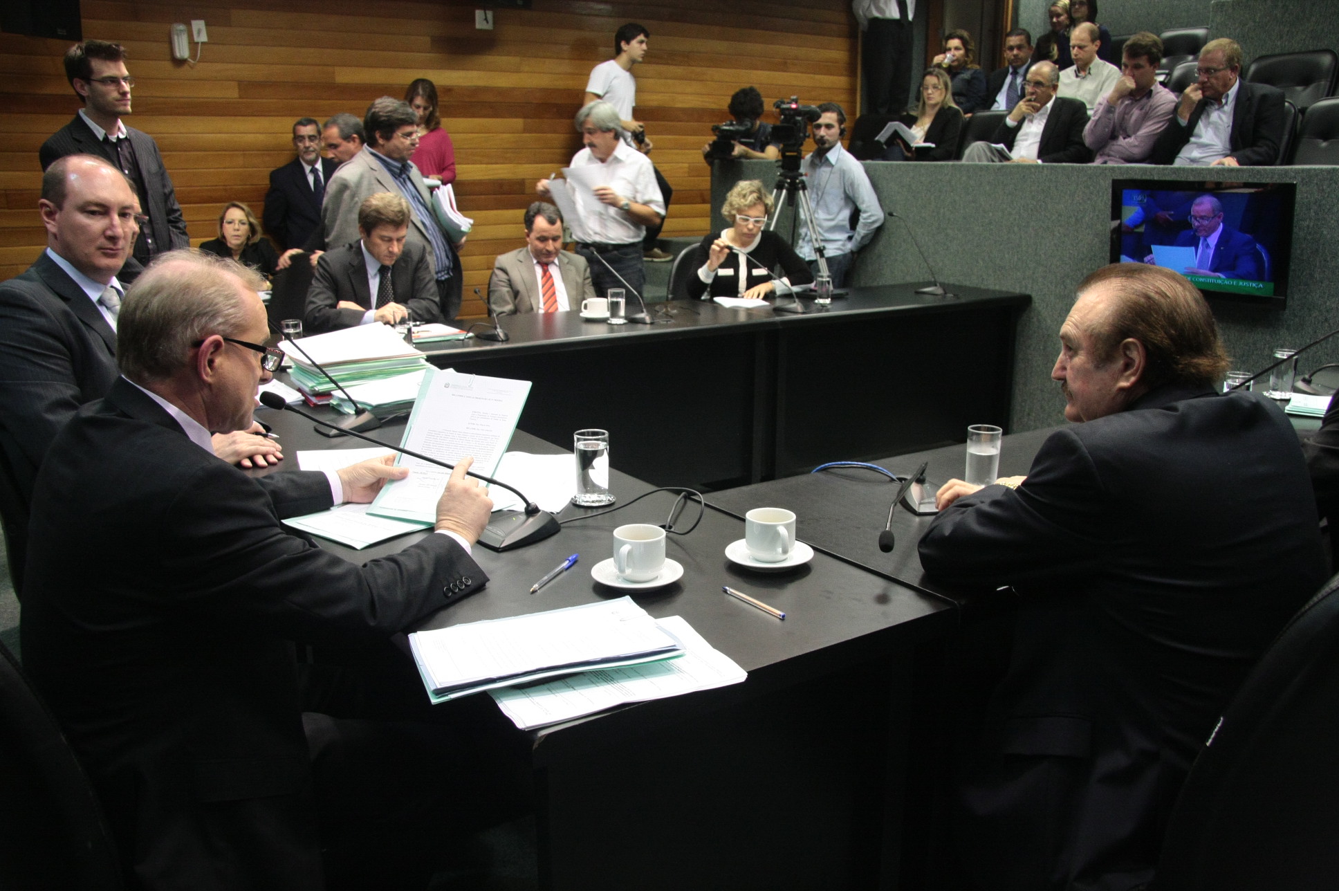 Reunião da Comissão de Constituição e Justiça - Foto: Eduardo Guedes de Oliveira