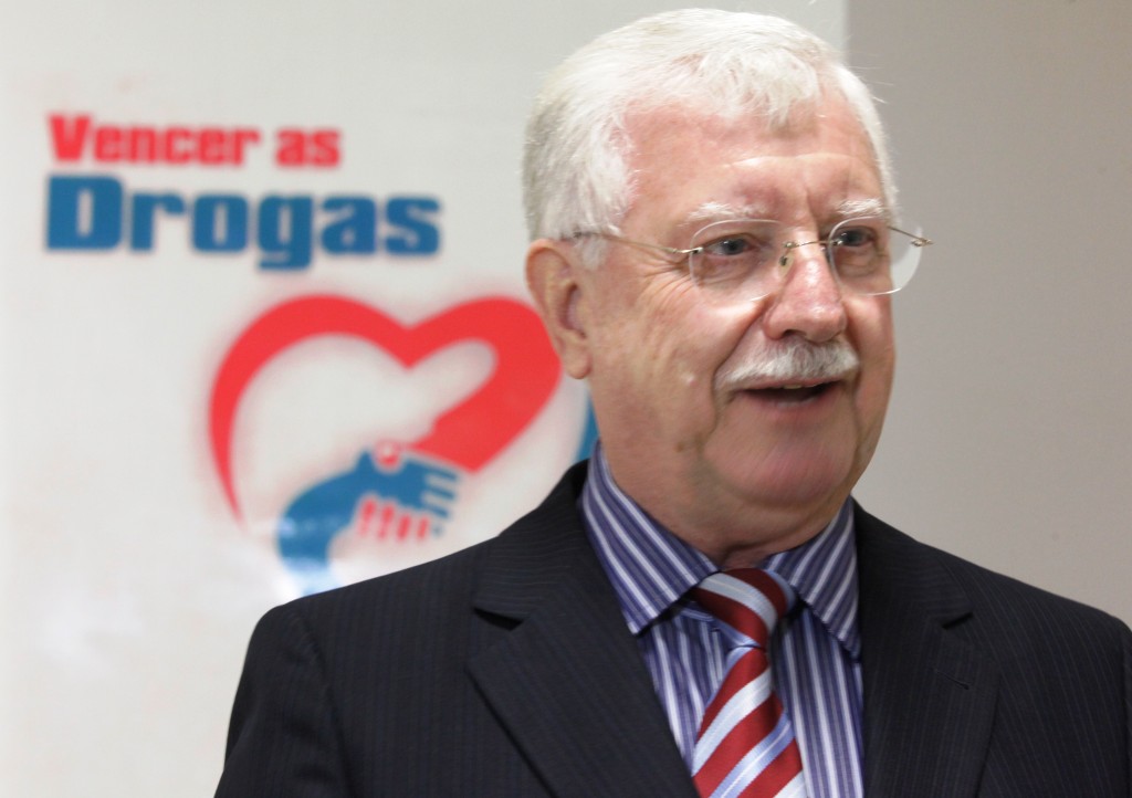 Coronel Walmir Backes Assistente da Comissao de Politicas Sobre Drogas da ALESC  Foto Carlos Kilian/Agencia AL