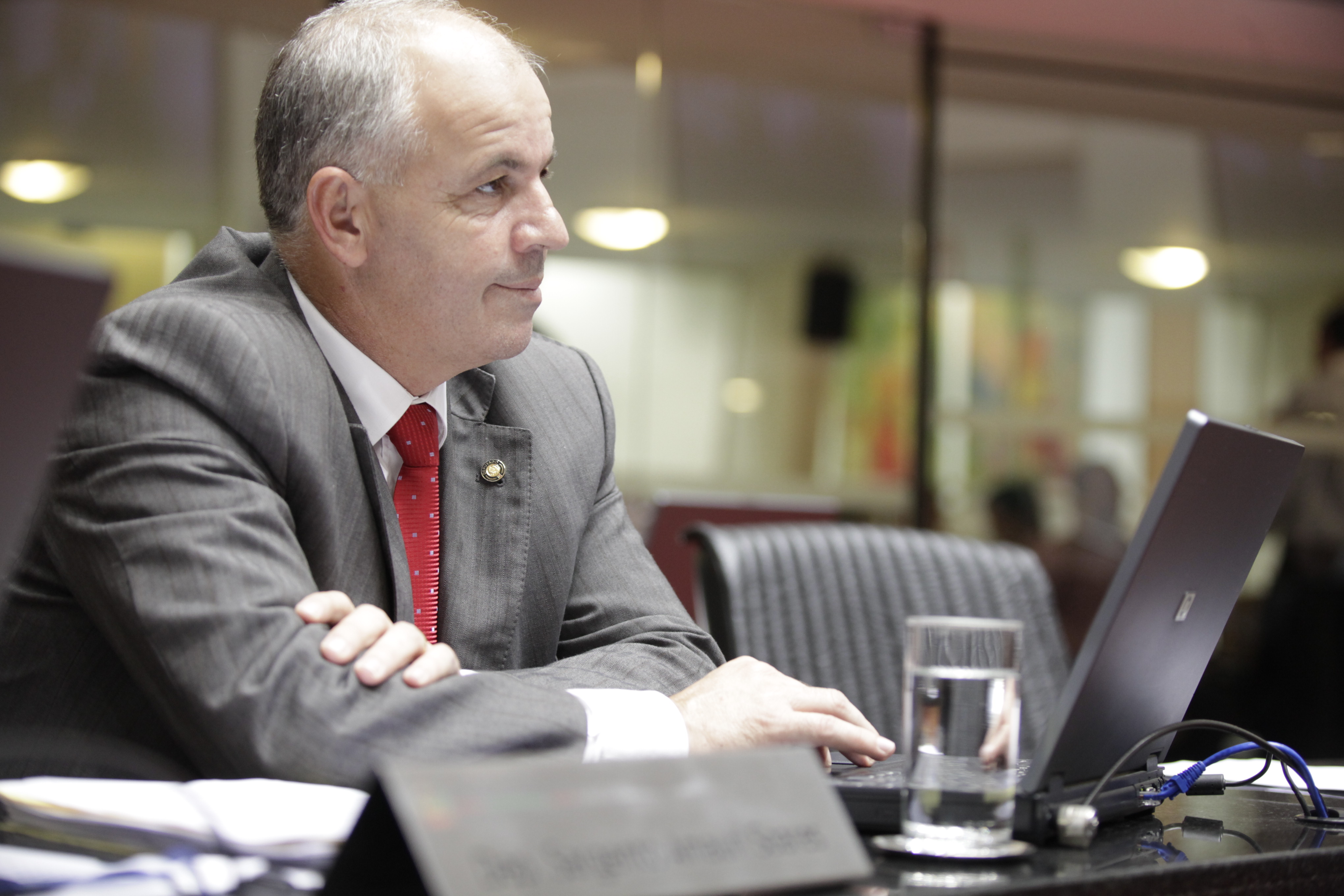 Deputado Sargento Amauri Soares PDT    Foto Carlos Kilian/Agencia AL