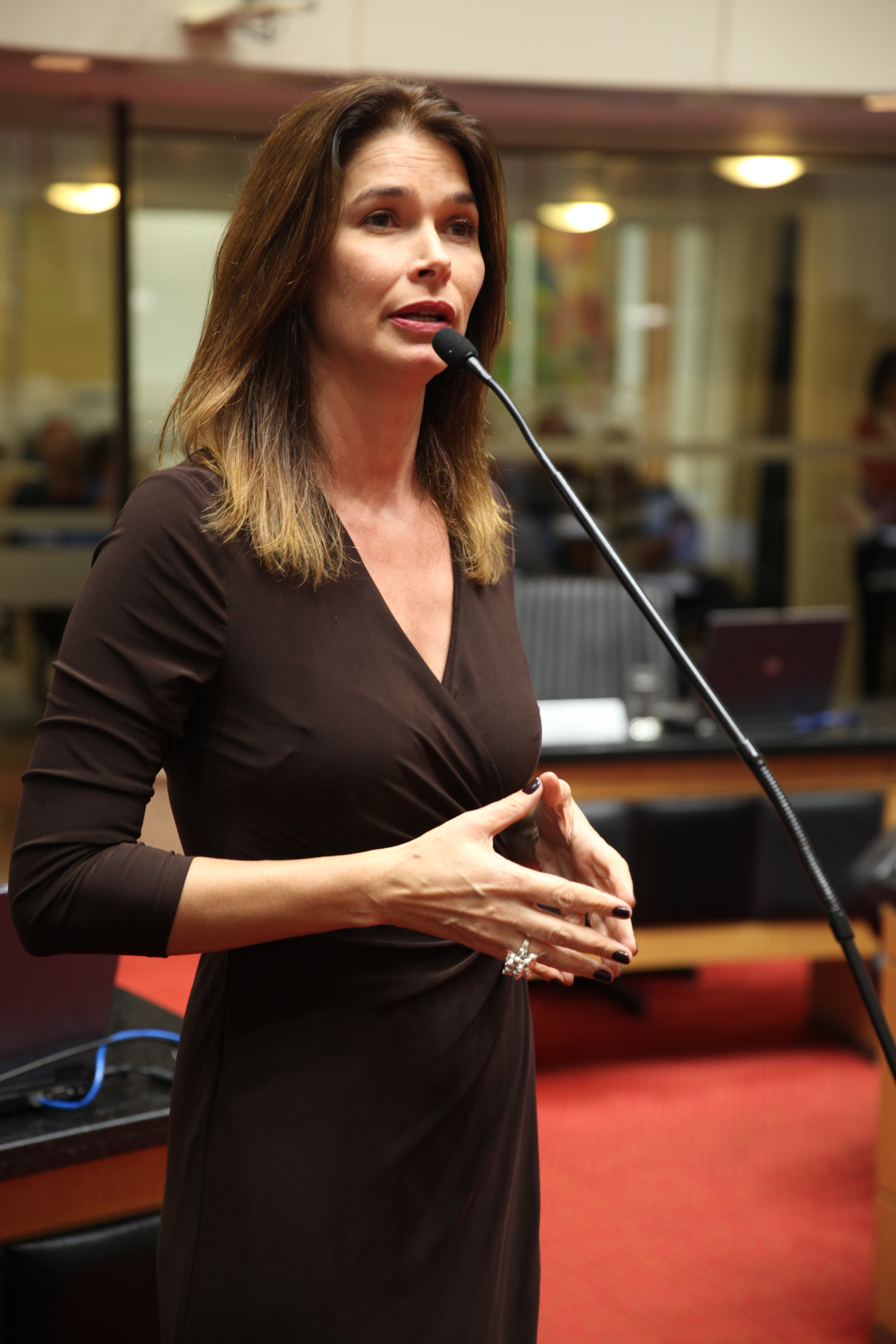 Sessão Ordinária - Deputada Angela Albino (PDT) - Foto: Lucas Gabriel Diniz