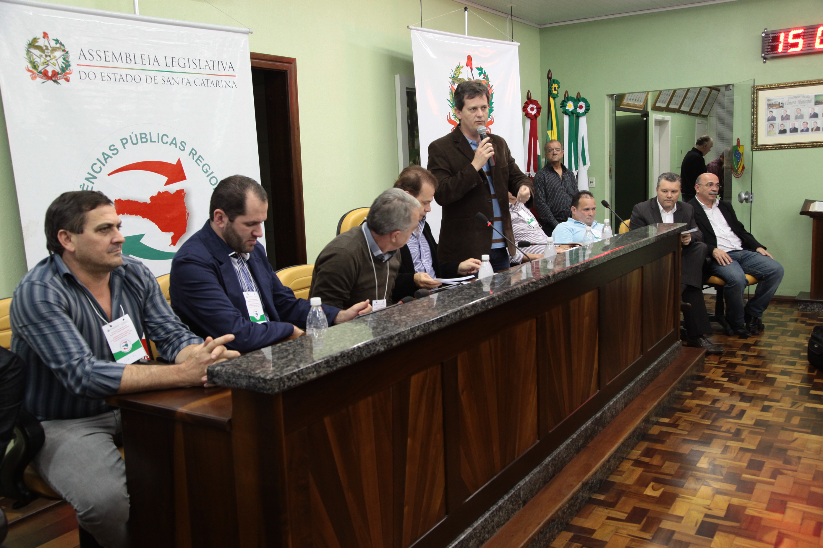 Audiência Pública do Orçamento Regionalizado em Ibirama. Foto: Miriam Zomer
