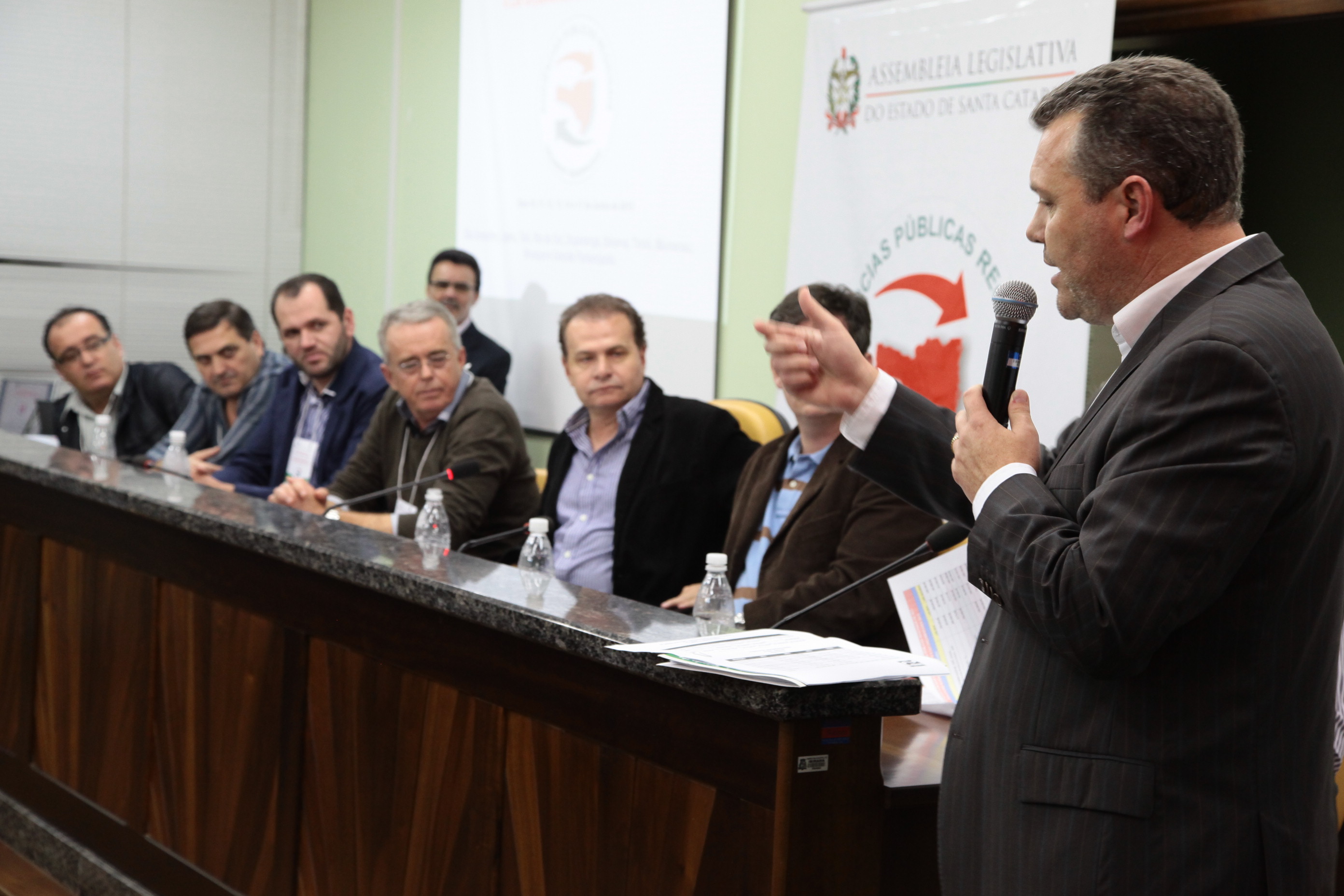 Audiência Pública do Orçamento Regionalizado em Ibirama. Foto: Miriam Zomer