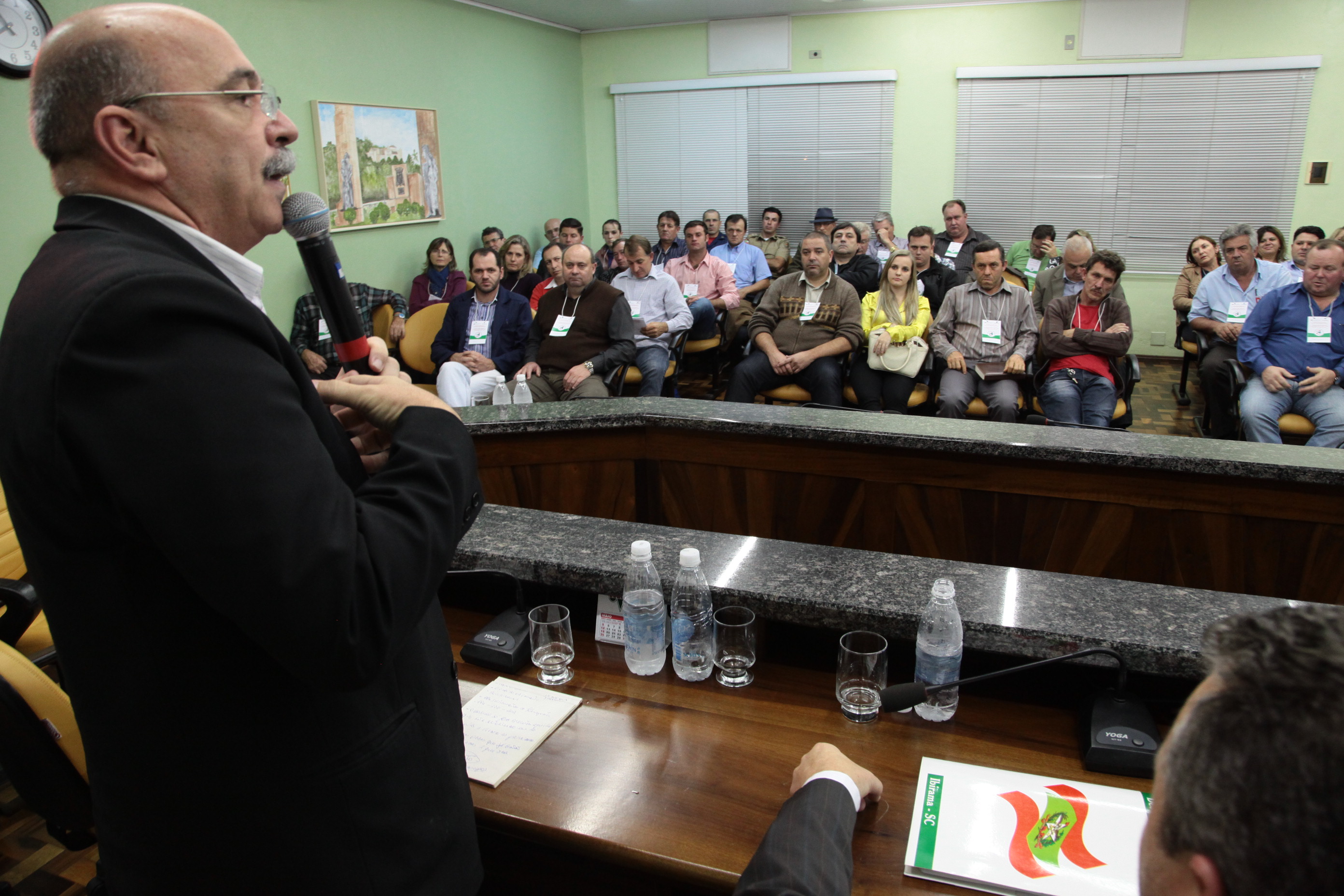 Audiência Pública do Orçamento Regionalizado em Ibirama. Foto: Miriam Zomer
