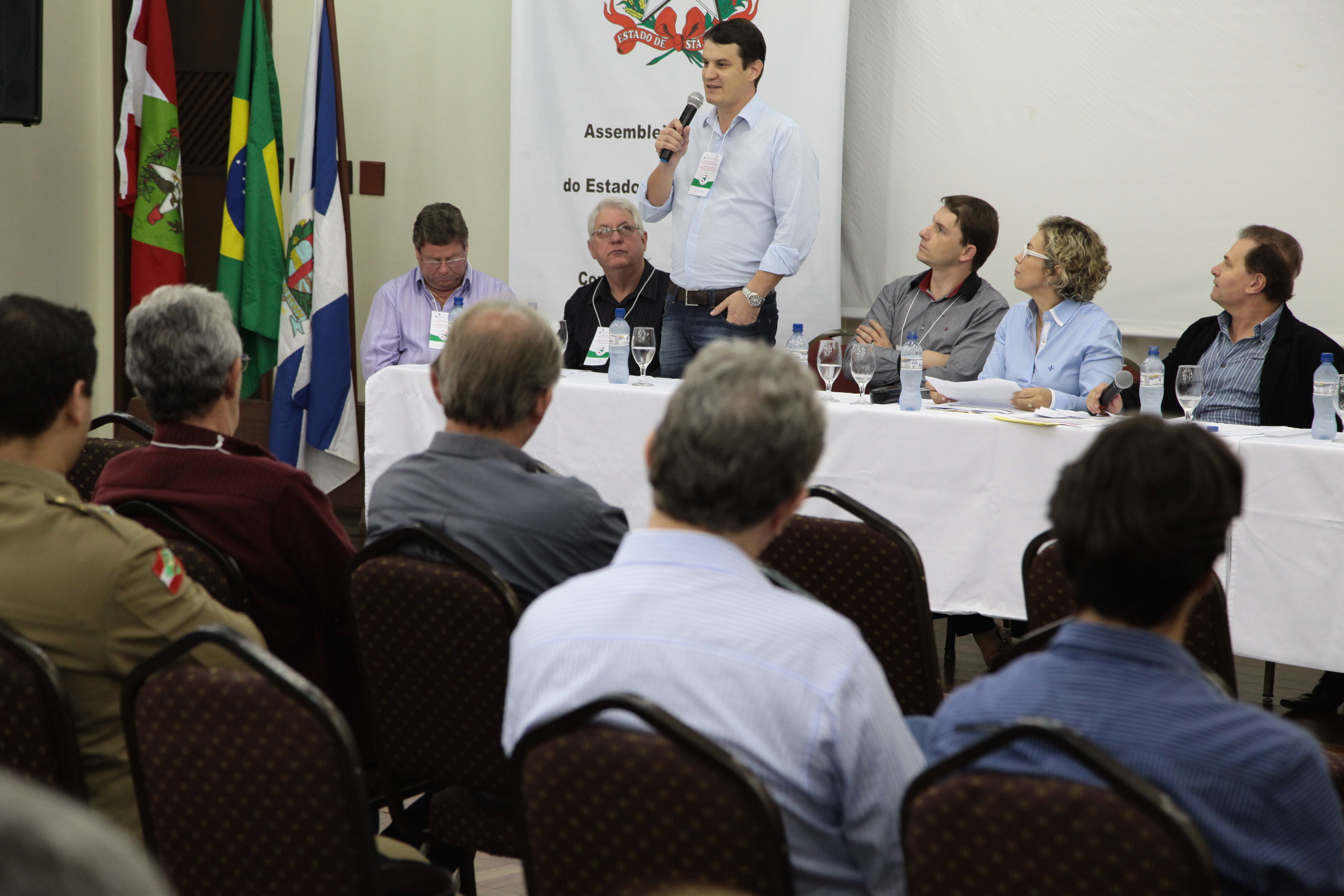 Audiência Pública do Orçamento Regionalizado em Timbó. Foto: Miriam Zomer