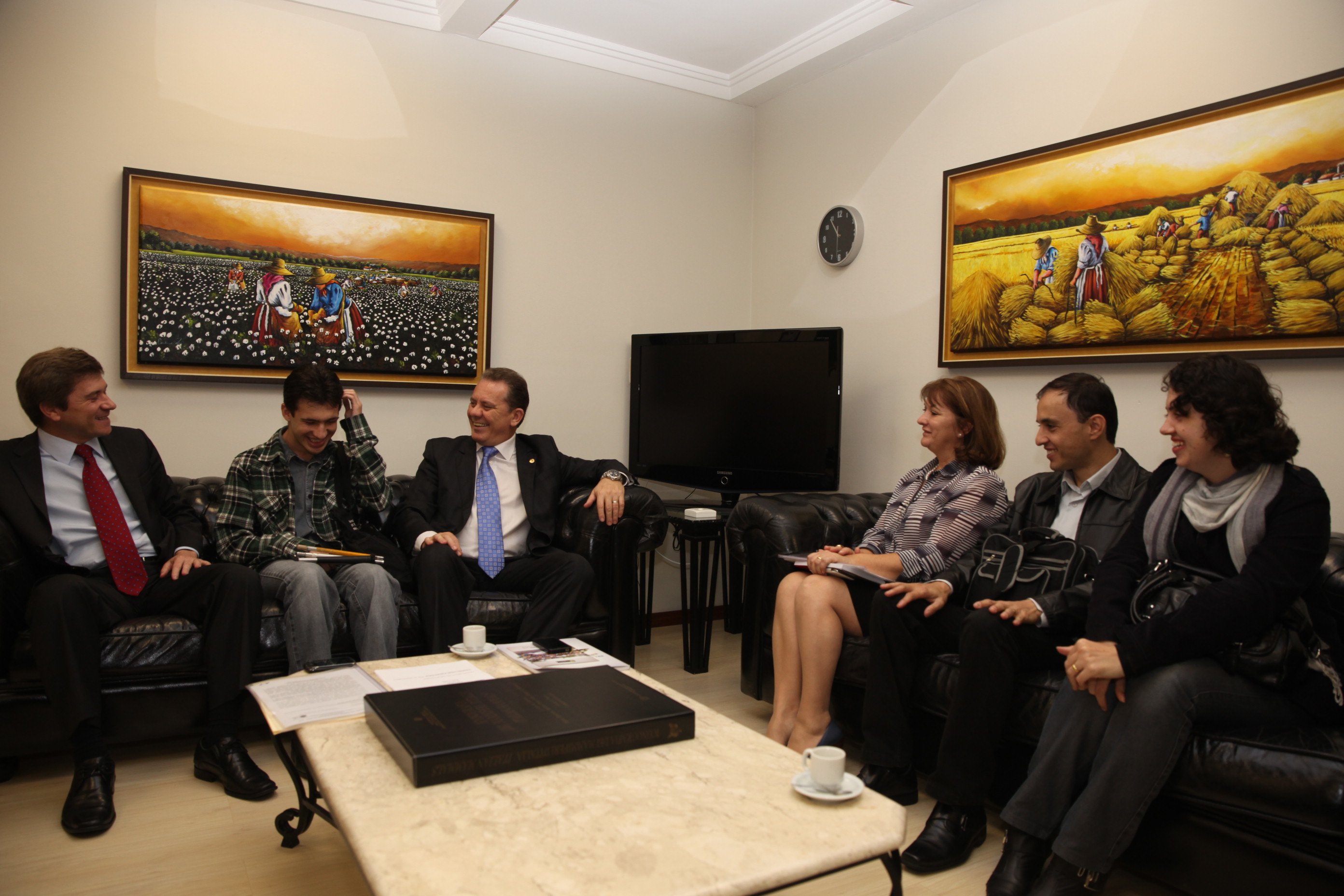 Visita Alice Kuerten e Acic. - Fotógrafo - Alberto Neves