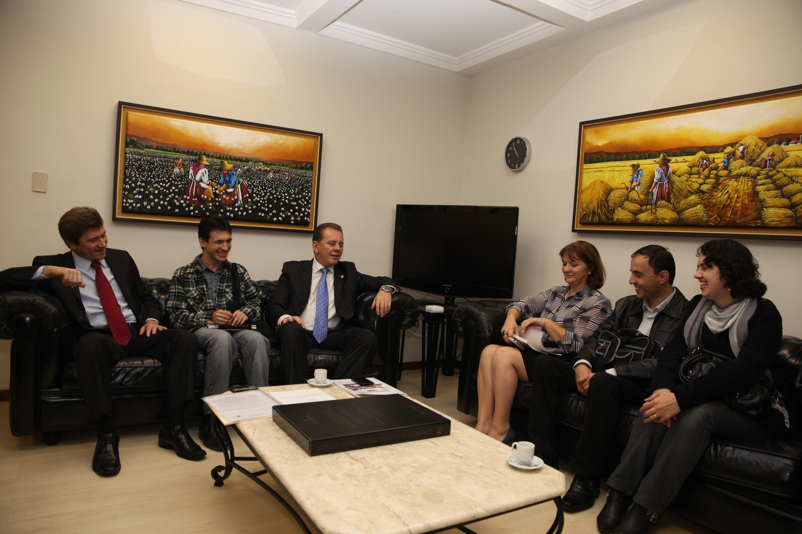 Visita Alice Kuerten e Acic. - Fotógrafo - Alberto Neves