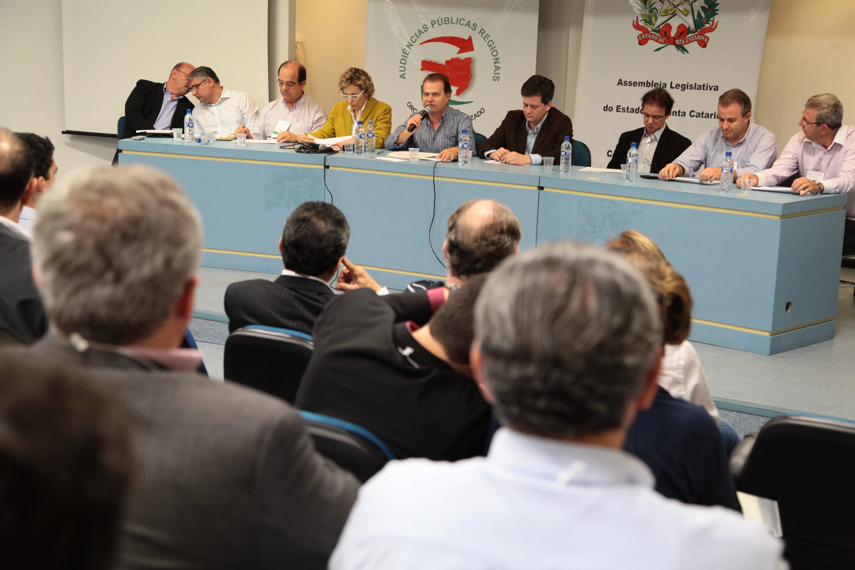 Audiência Pública do Orçamento Regionalizado em Blumenau. Foto: Miriam Zomer