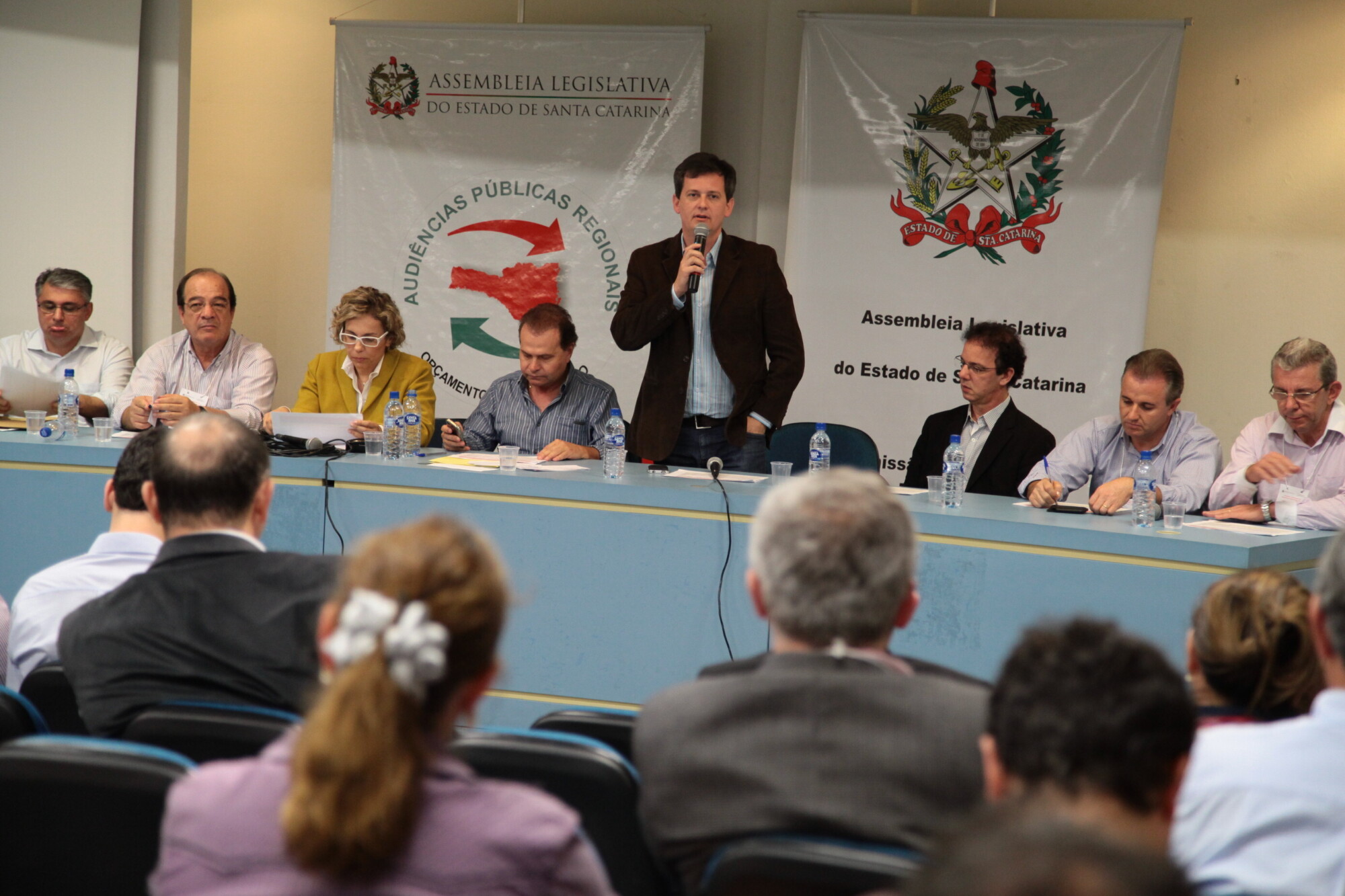 Blumenau sediou a Audiência Púiblica do Orçamento Regionalizado do Médio Vale do Itajaí. Foto: Miriam Zomer