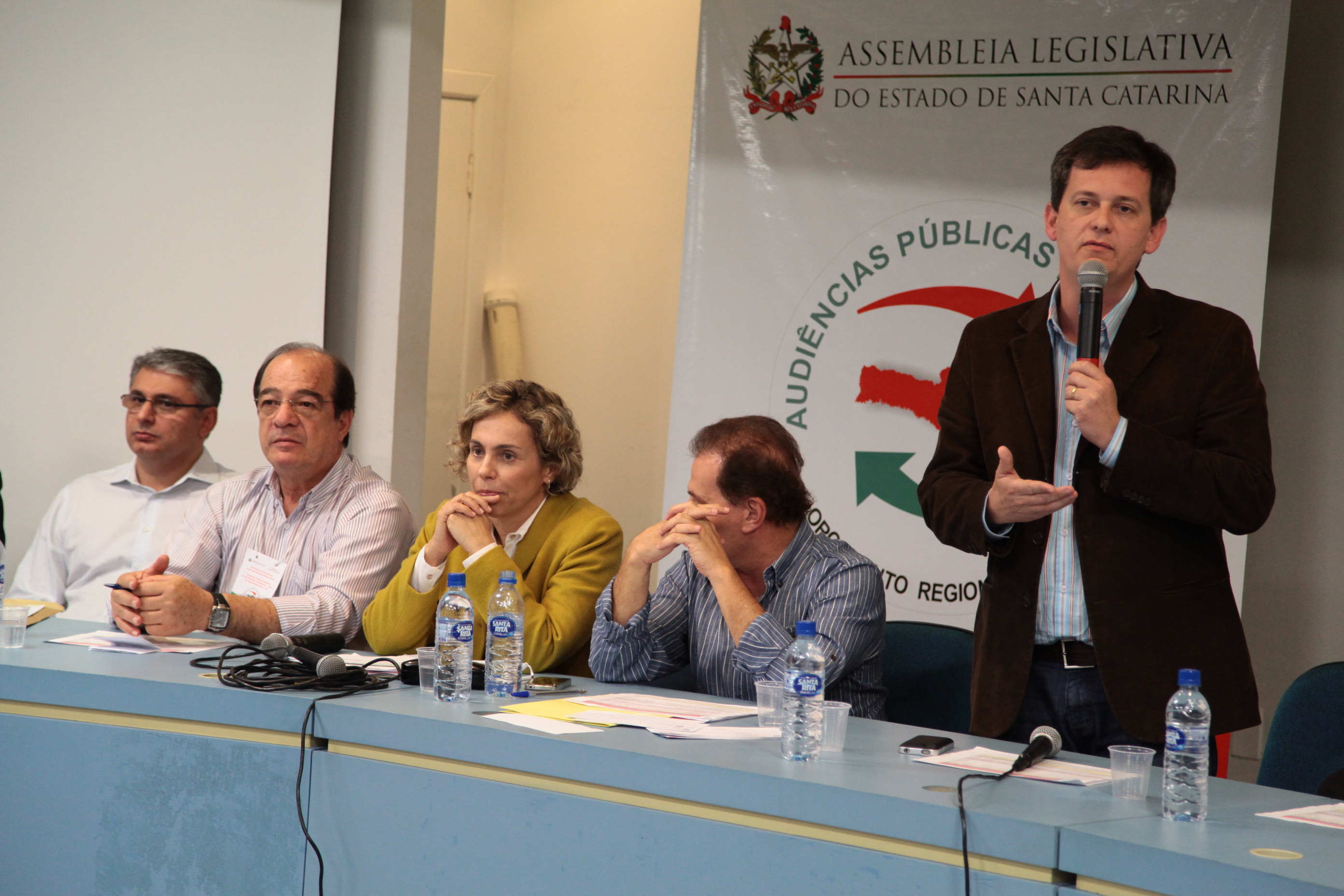 Audiência Pública do Orçamento Regionalizado em Blumenau. Foto: Miriam Zomer