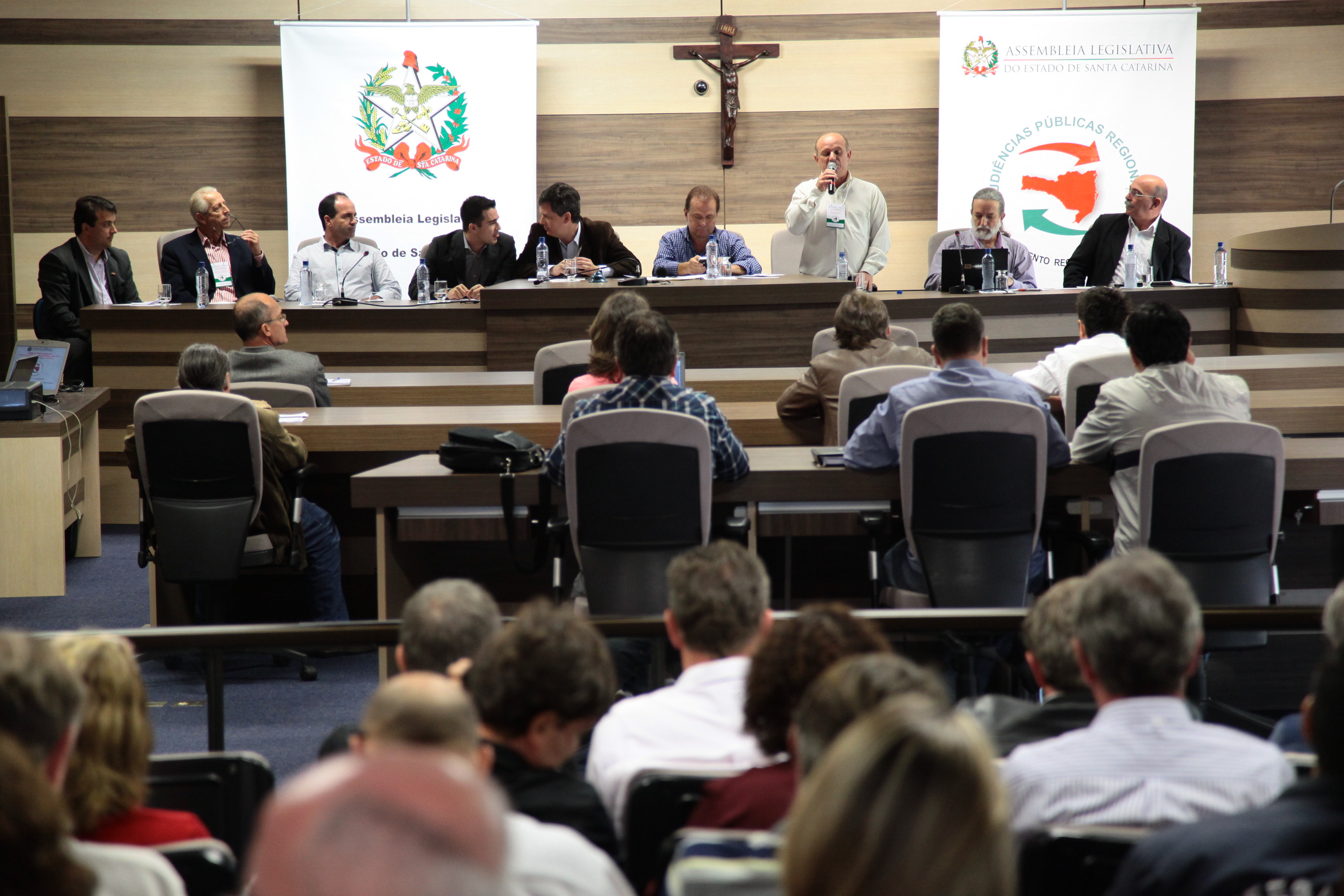 Audiência Pública do Orçamento Regionalizado em Brusque. Foto: Miriam Zomer