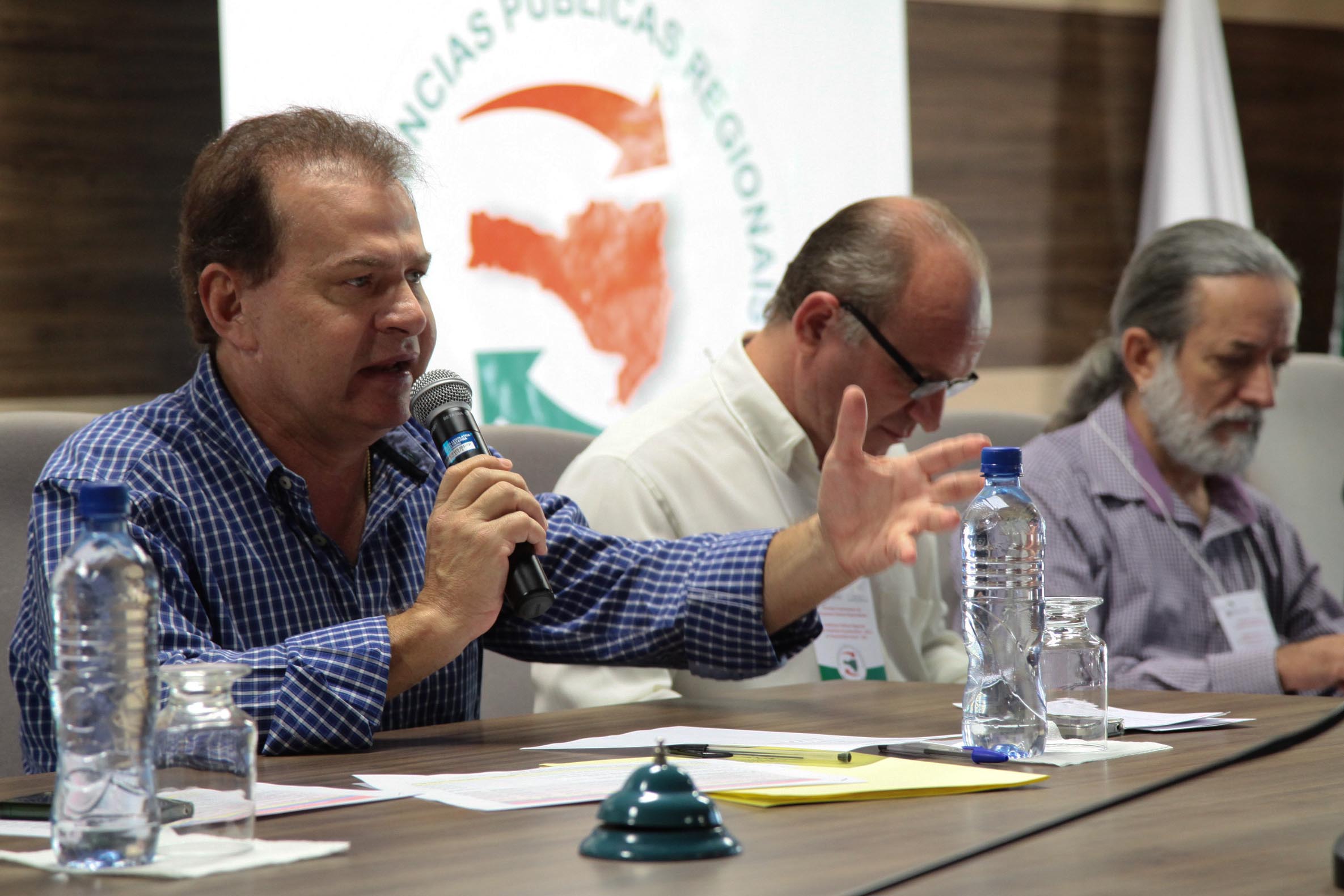 Audiência Pública do Orçamento Regionalizado em Brusque. Foto: Miriam Zomer