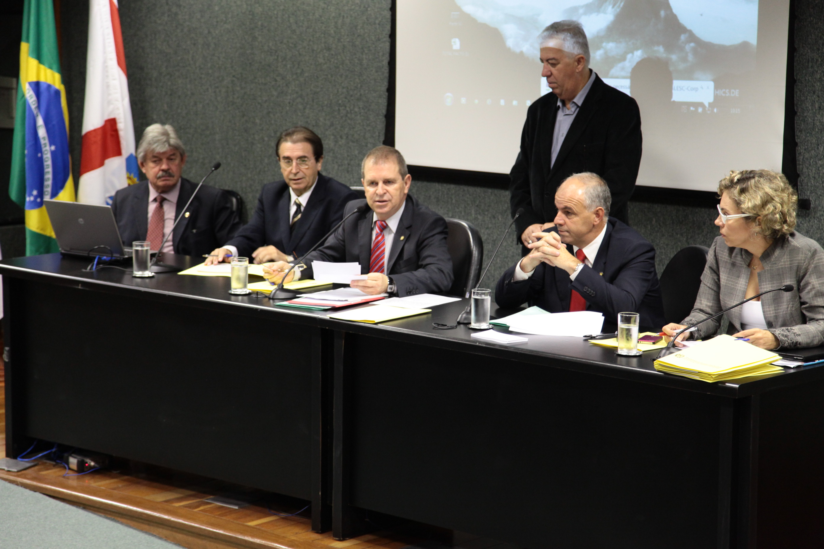 Reservado para reunião da Comissão de Segurança Pública e Comissão de Pesca e Aquicultura. Foto: Miriam Zomer