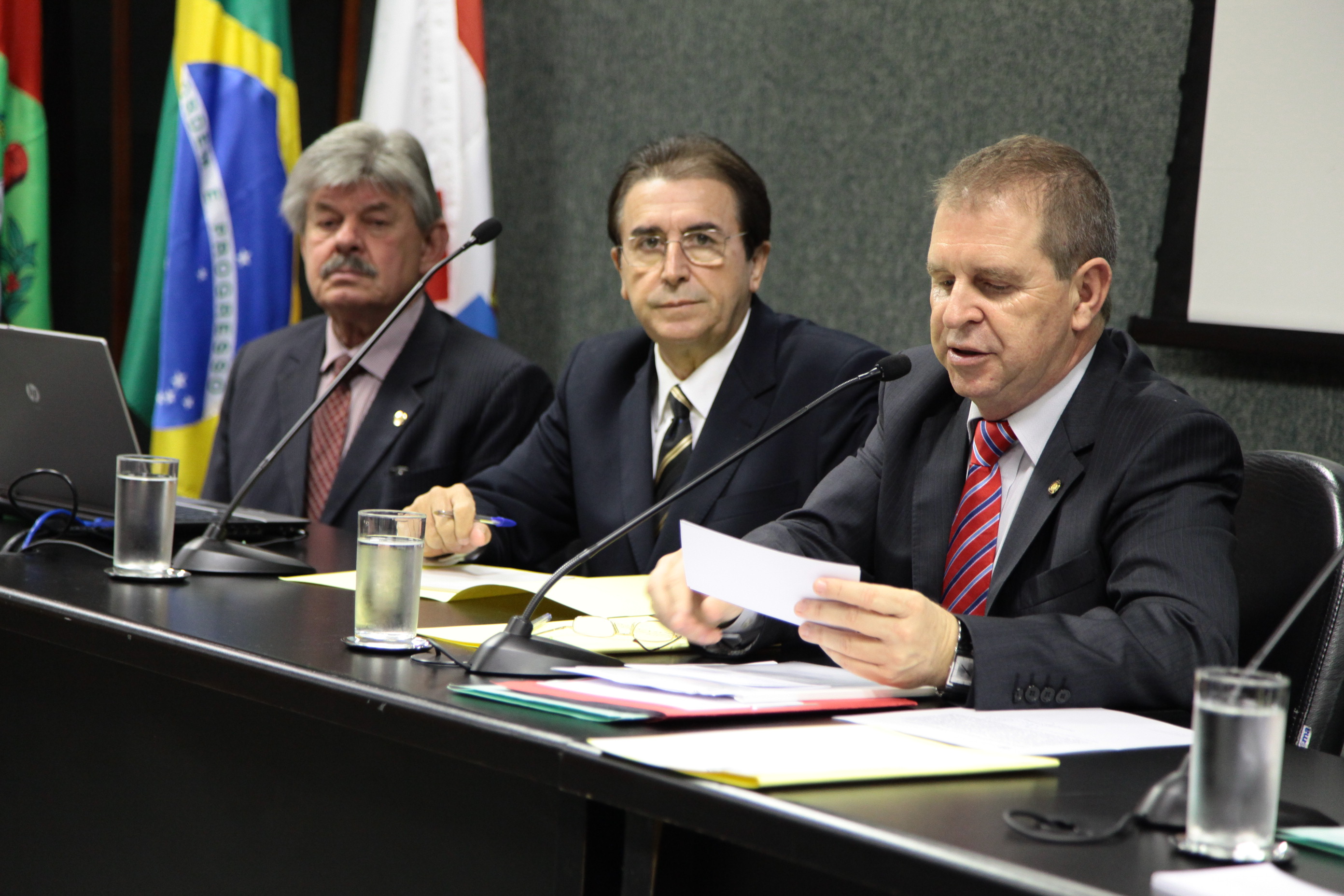 Reservado para reunião da Comissão de Segurança Pública e Comissão de Pesca e Aquicultura. Foto: Miriam Zomer