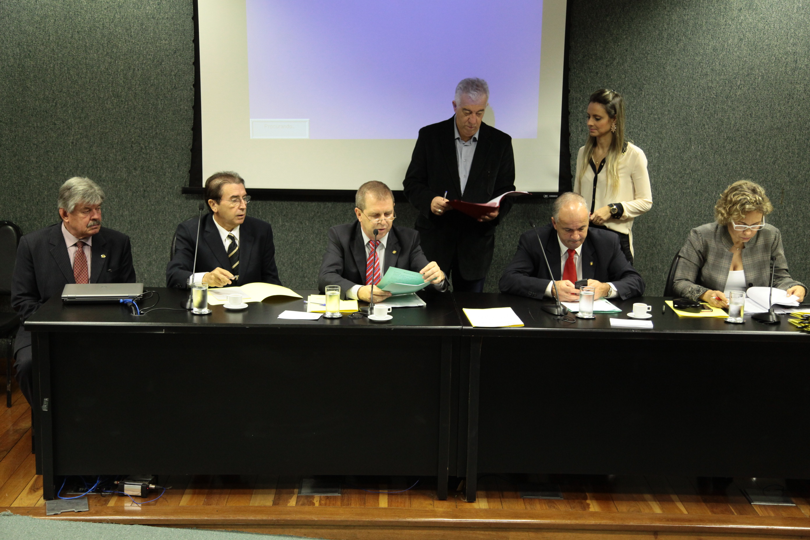 Reservado para reunião da Comissão de Segurança Pública e Comissão de Pesca e Aquicultura. Foto: Miriam Zomer