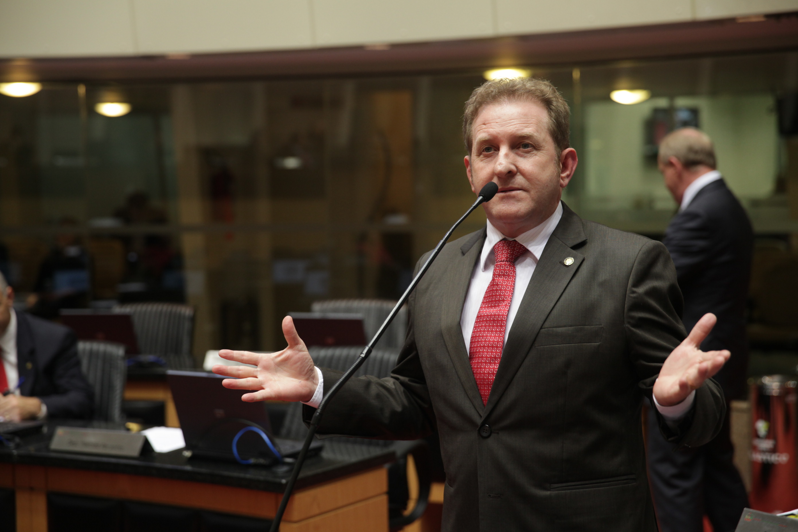 Sessão Ordinária - Deputado: Valmir Comin (PP) - Plenário Osni Régis - Foto: Lucas Gabriel Diniz
