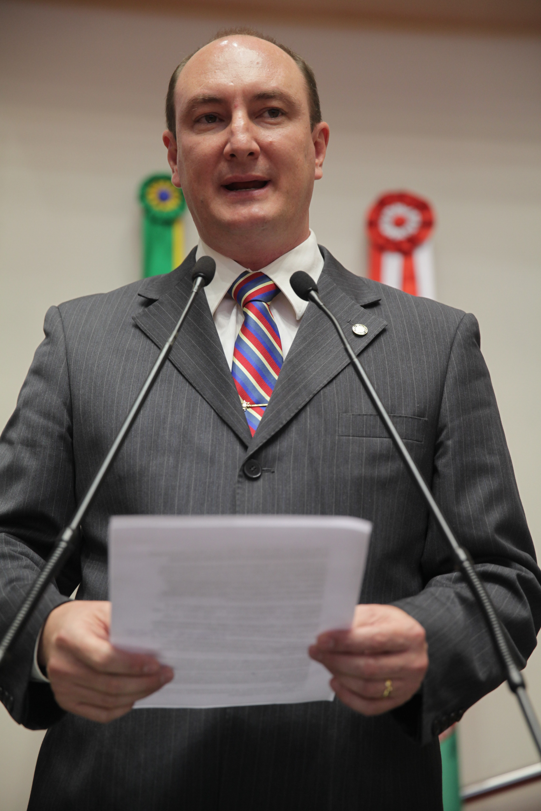 Sessão Ordinária - Deputado: Mauro de Nadal (PMDB) - Plenário Osni Régis - Foto: Lucas Gabriel Diniz