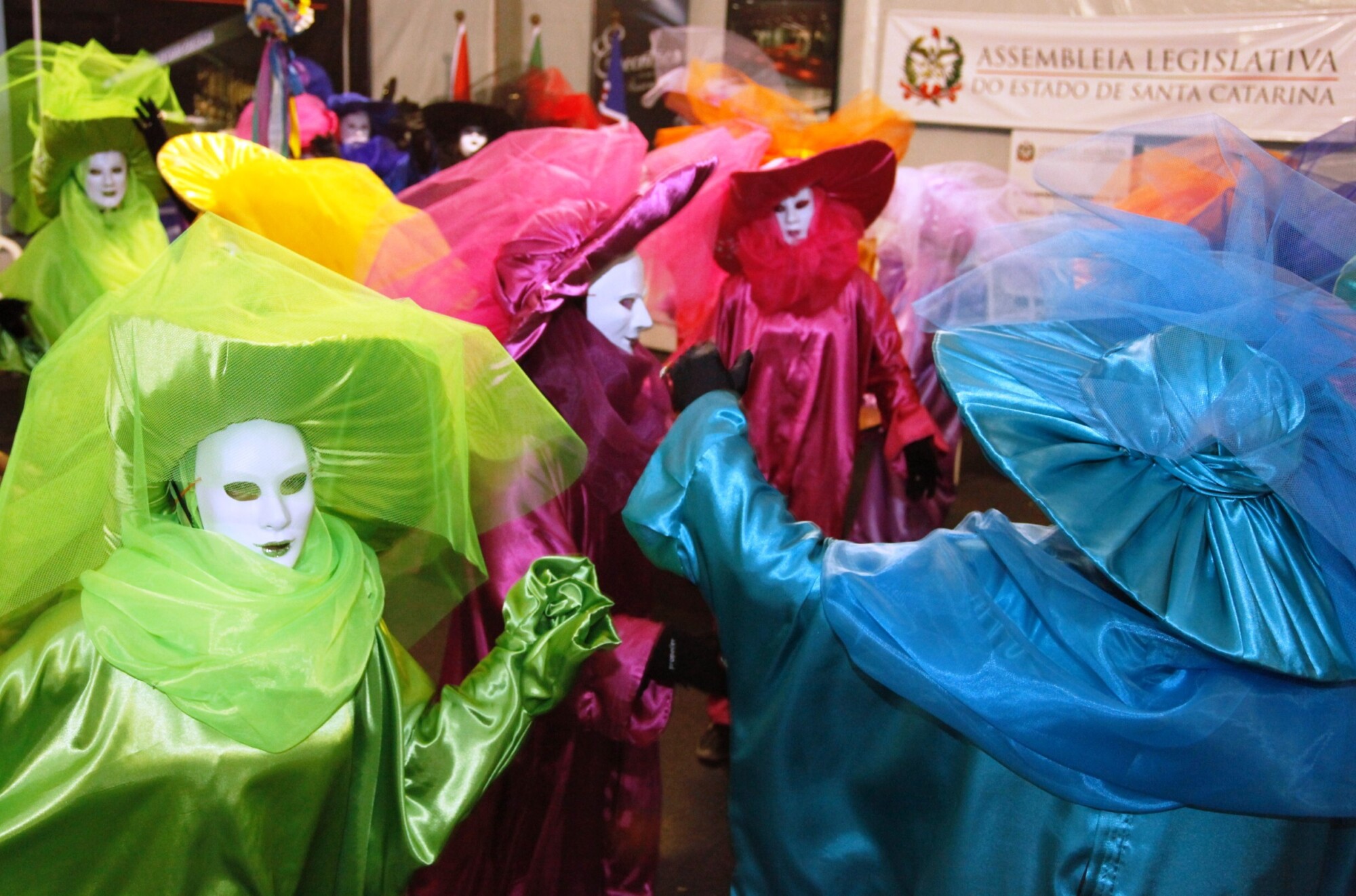 Carnevale di Venezia atrai visitantes à Festa da Gastronomia