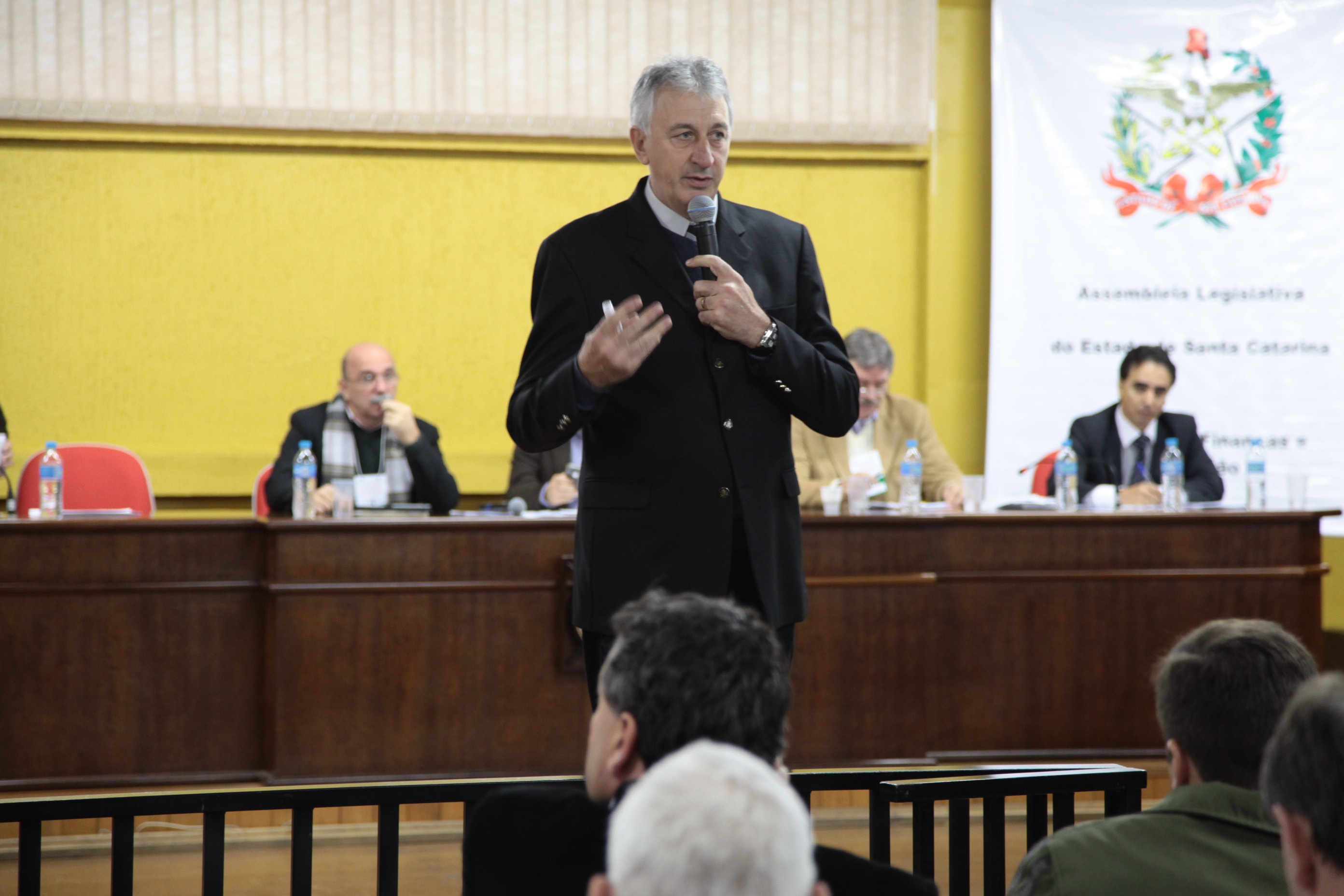 Audiência Pública do Orçamento Regionalizado em Canoinhas. Foto: Miriam Zomer