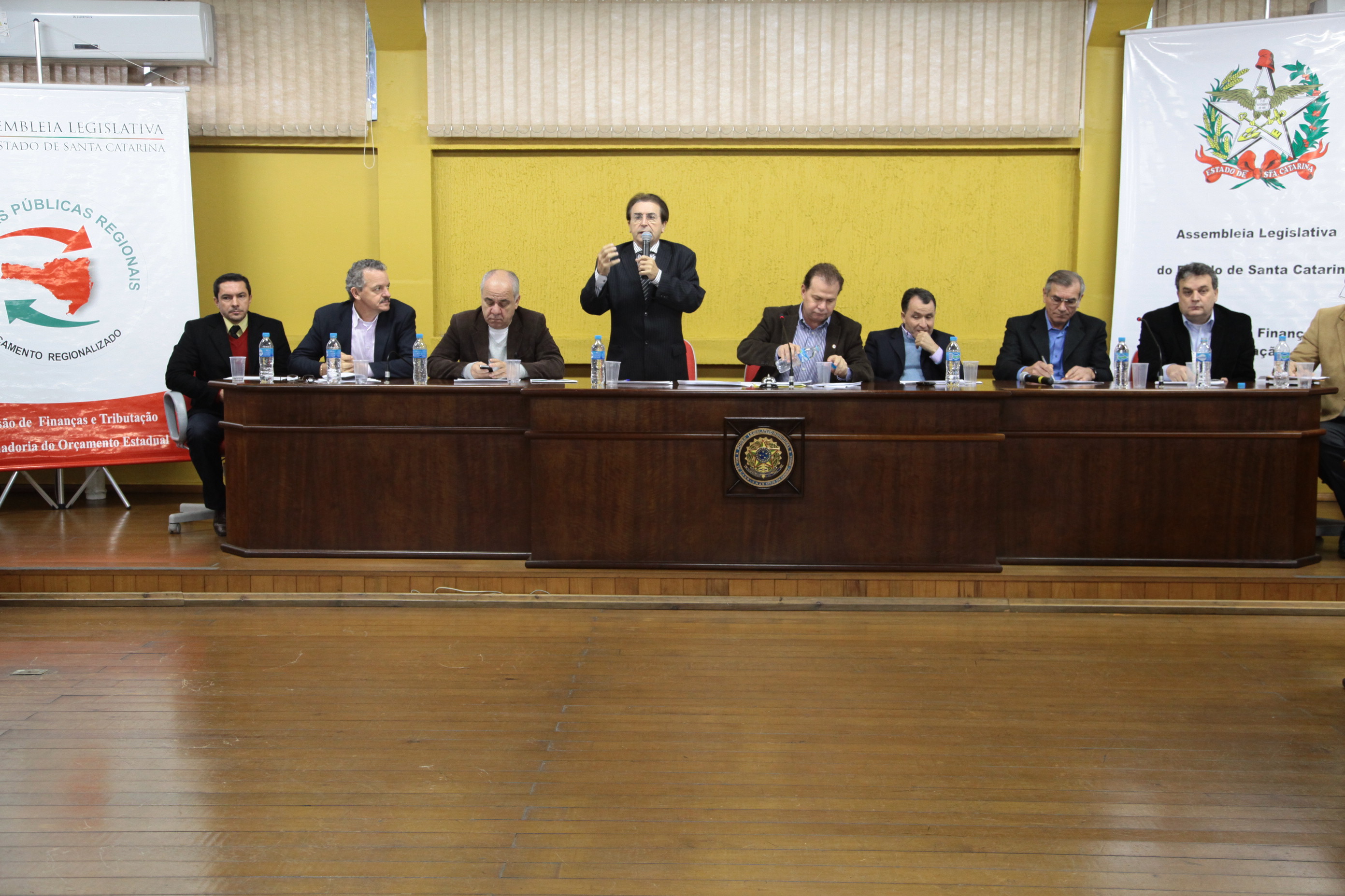 Audiência Pública do Orçamento Regionalizado em Canoinhas. Foto: Miriam Zomer