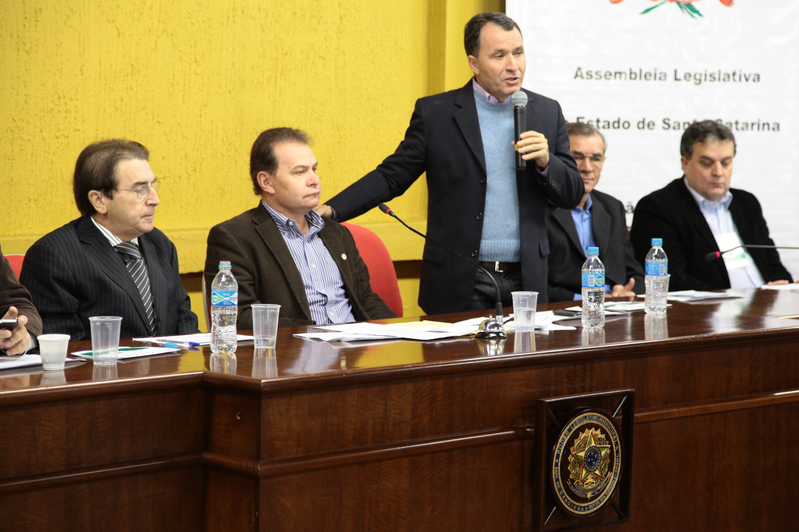 Audiência Pública do Orçamento Regionalizado em Canoinhas. Foto: Miriam Zomer