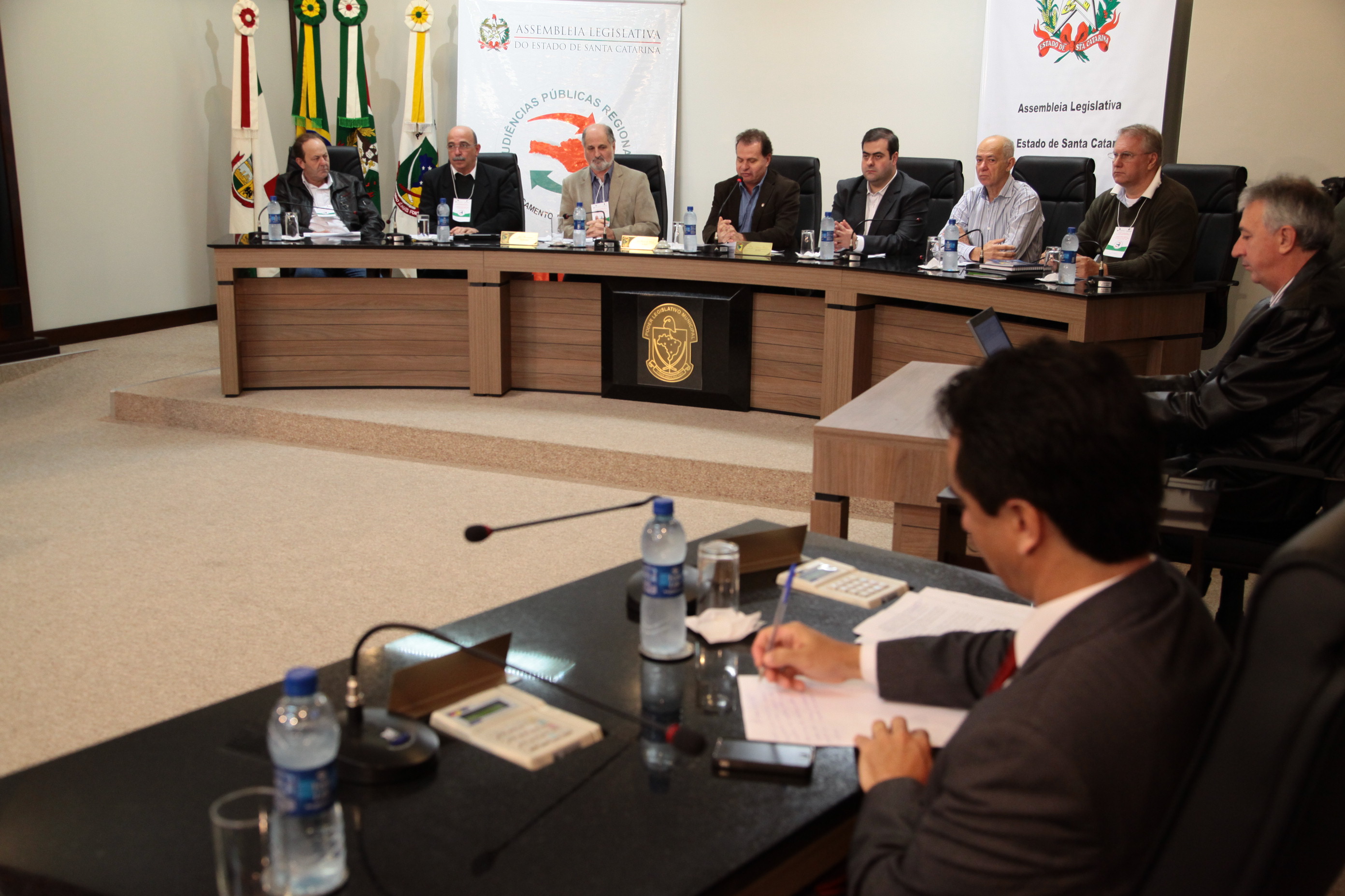 Audiência Pública do Orçamento Regionalizado em Jaraguá do Sul. Foto: Miriam Zomer