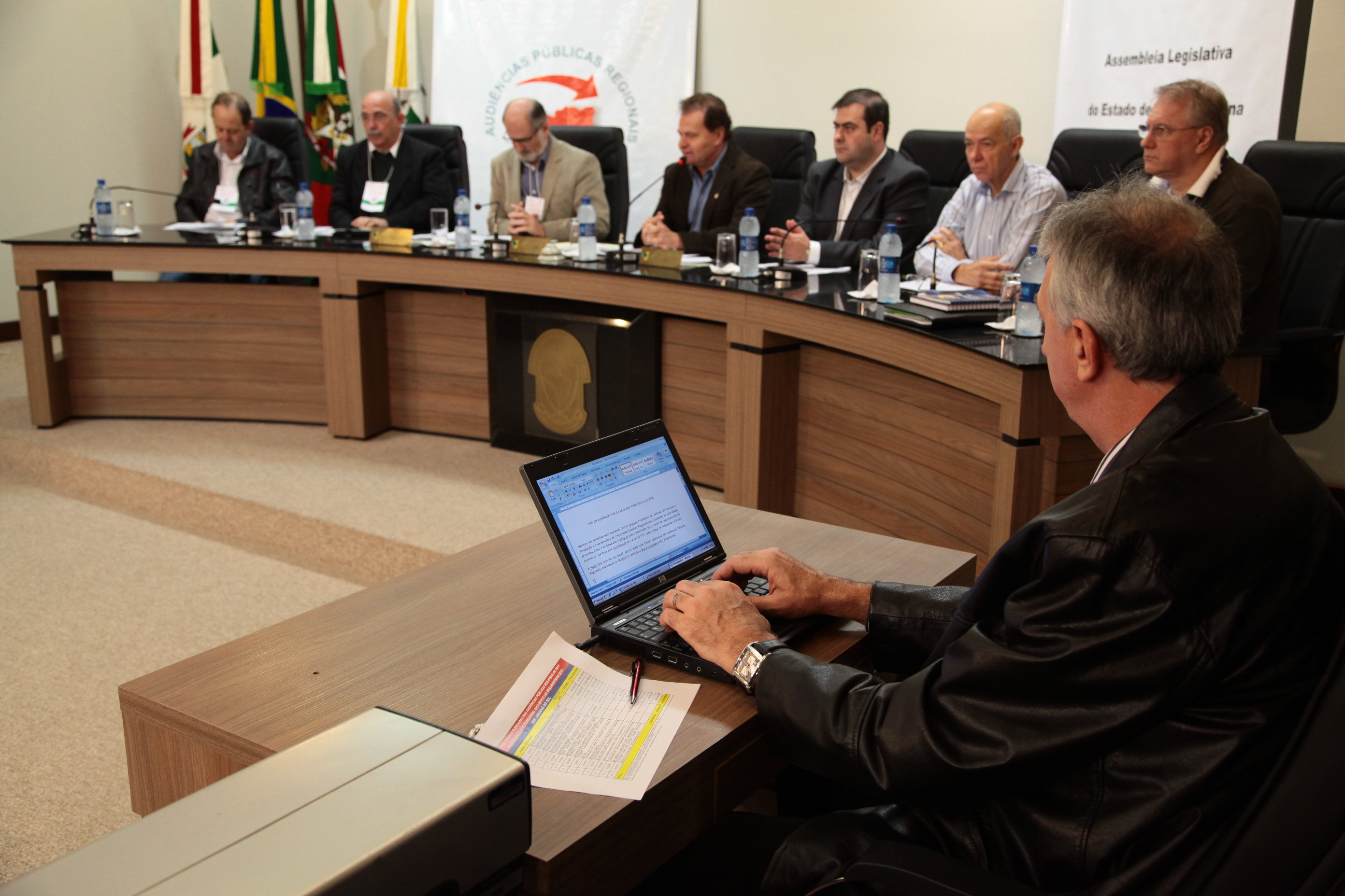 Audiência Pública do Orçamento Regionalizado em Jaraguá do Sul. Foto: Miriam Zomer
