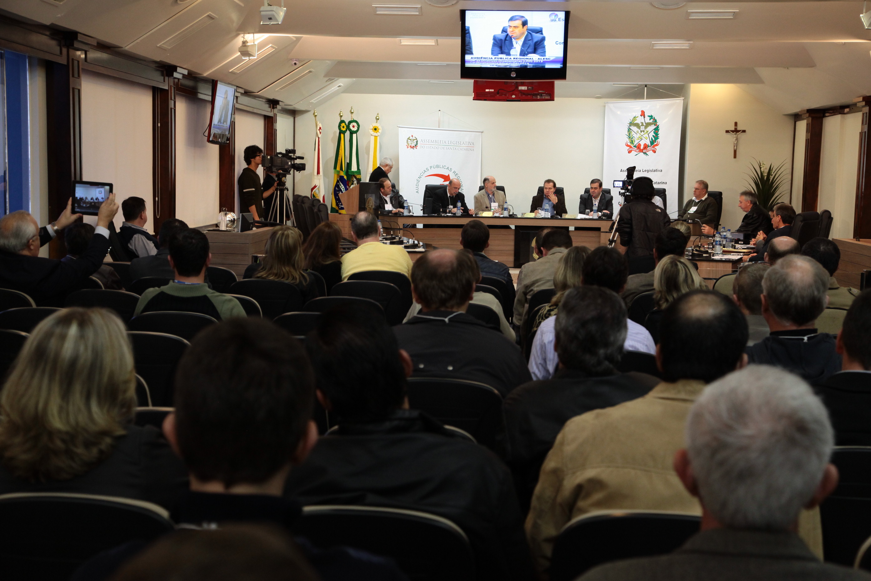 Audiência Pública do Orçamento Regionalizado em Jaraguá do Sul. Foto: Miriam Zomer