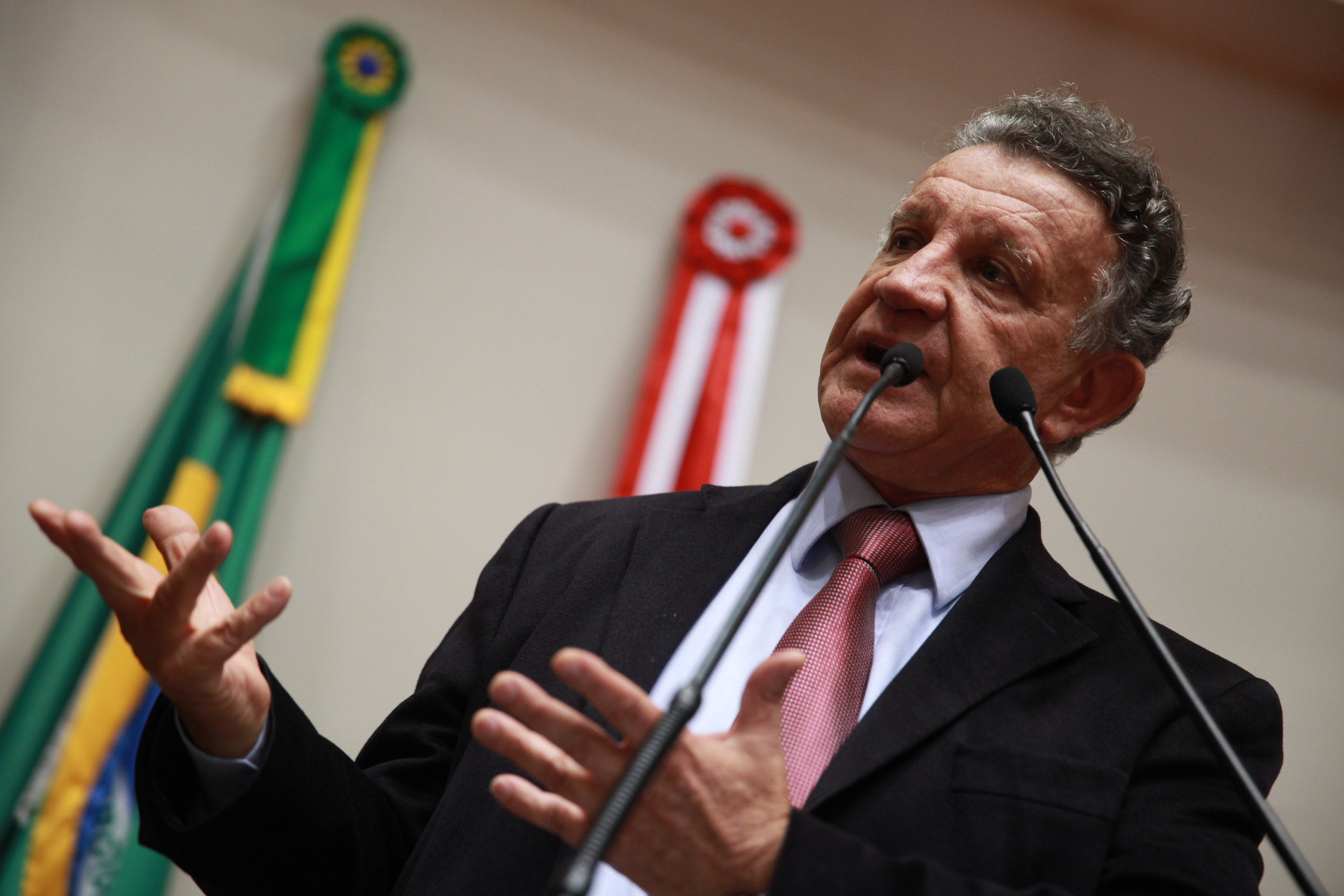 Sessão Ordinária - Plenário Osni Régis - Deputado: Edison Andrino (PMDB) - Foto: Lucas Gabriel Diniz