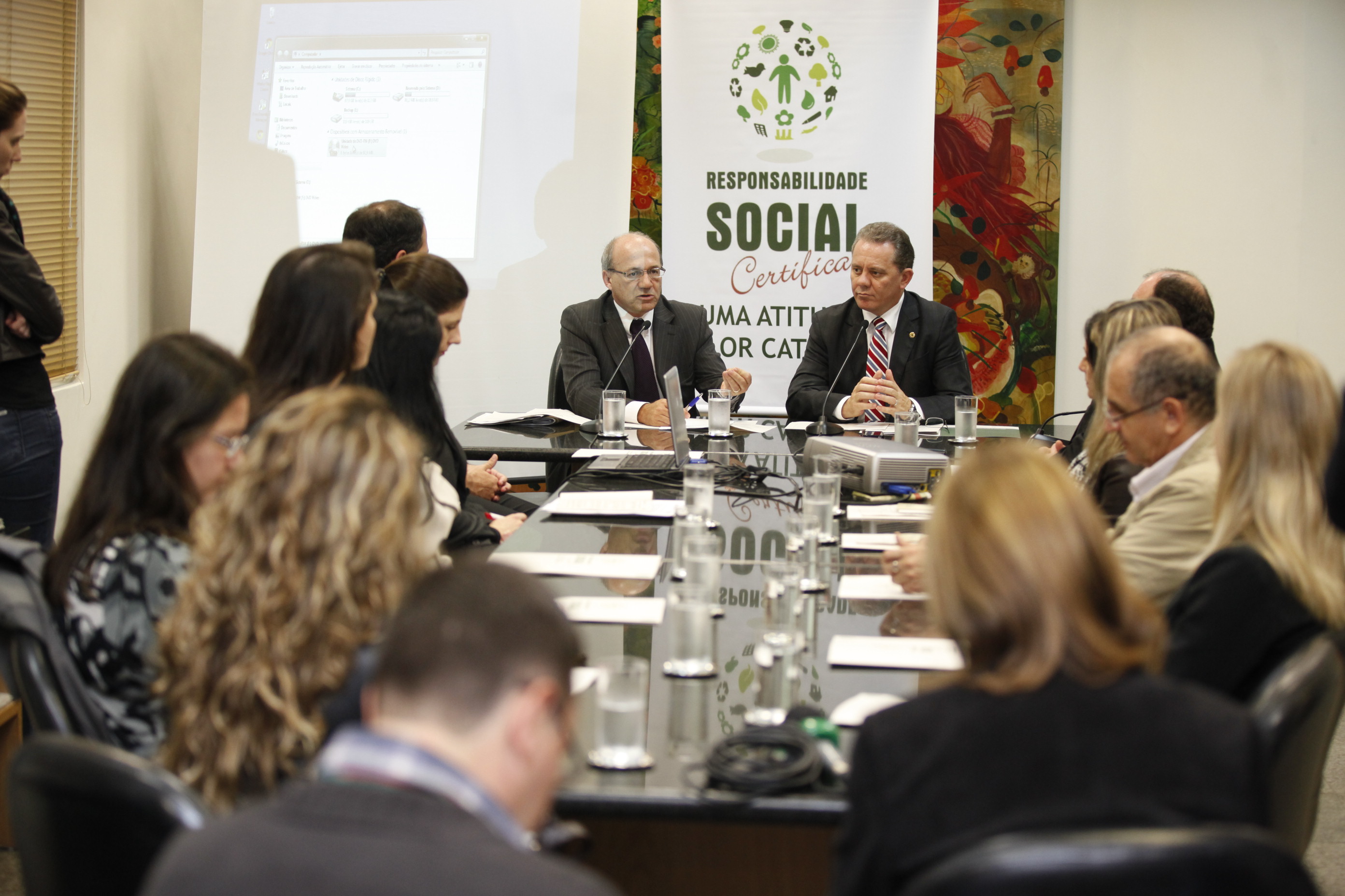 Presidente Concede coletiva sobre inscrições Responsabilidade Social - Foto: Carlos Kilian