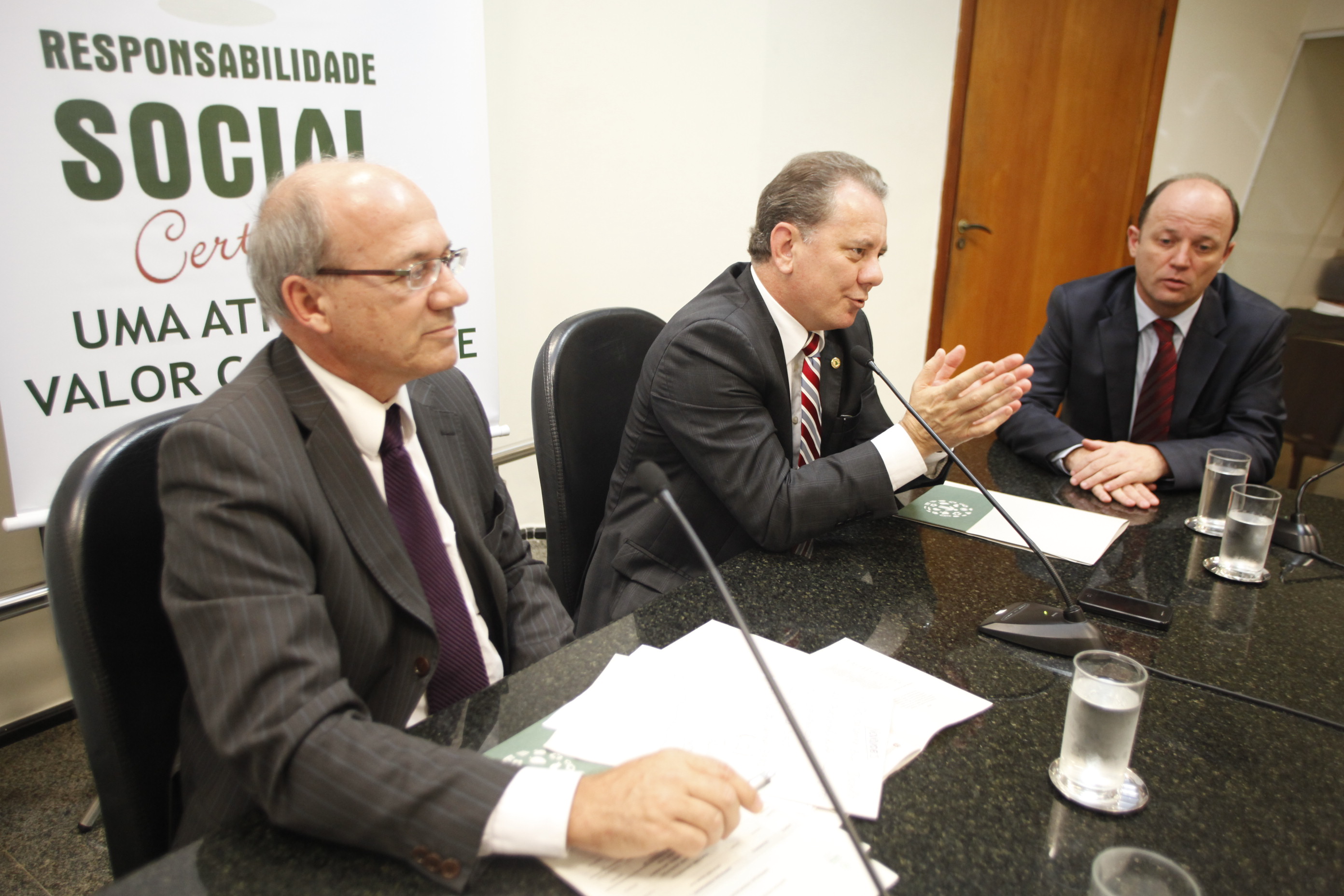 Presidente Concede coletiva sobre inscrições Responsabilidade Social - Foto: Carlos Kilian