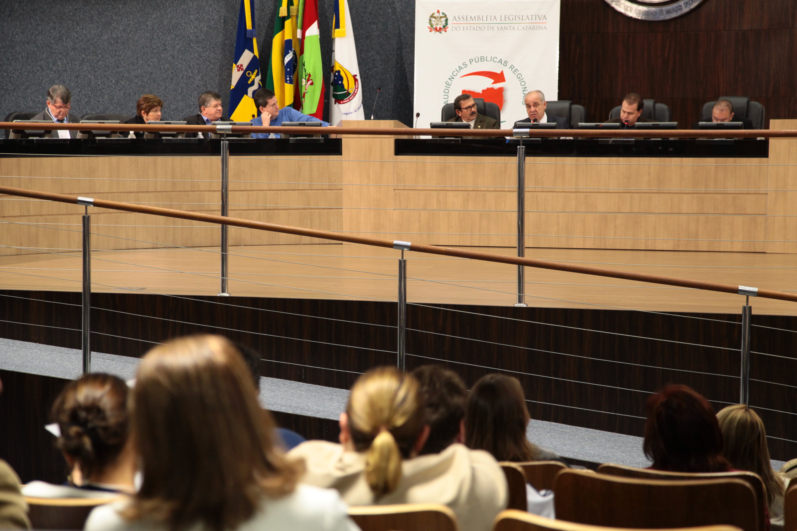 Audiência Pública do Orçamento Regionalizado em Itajaí. Foto: Miriam Zomer
