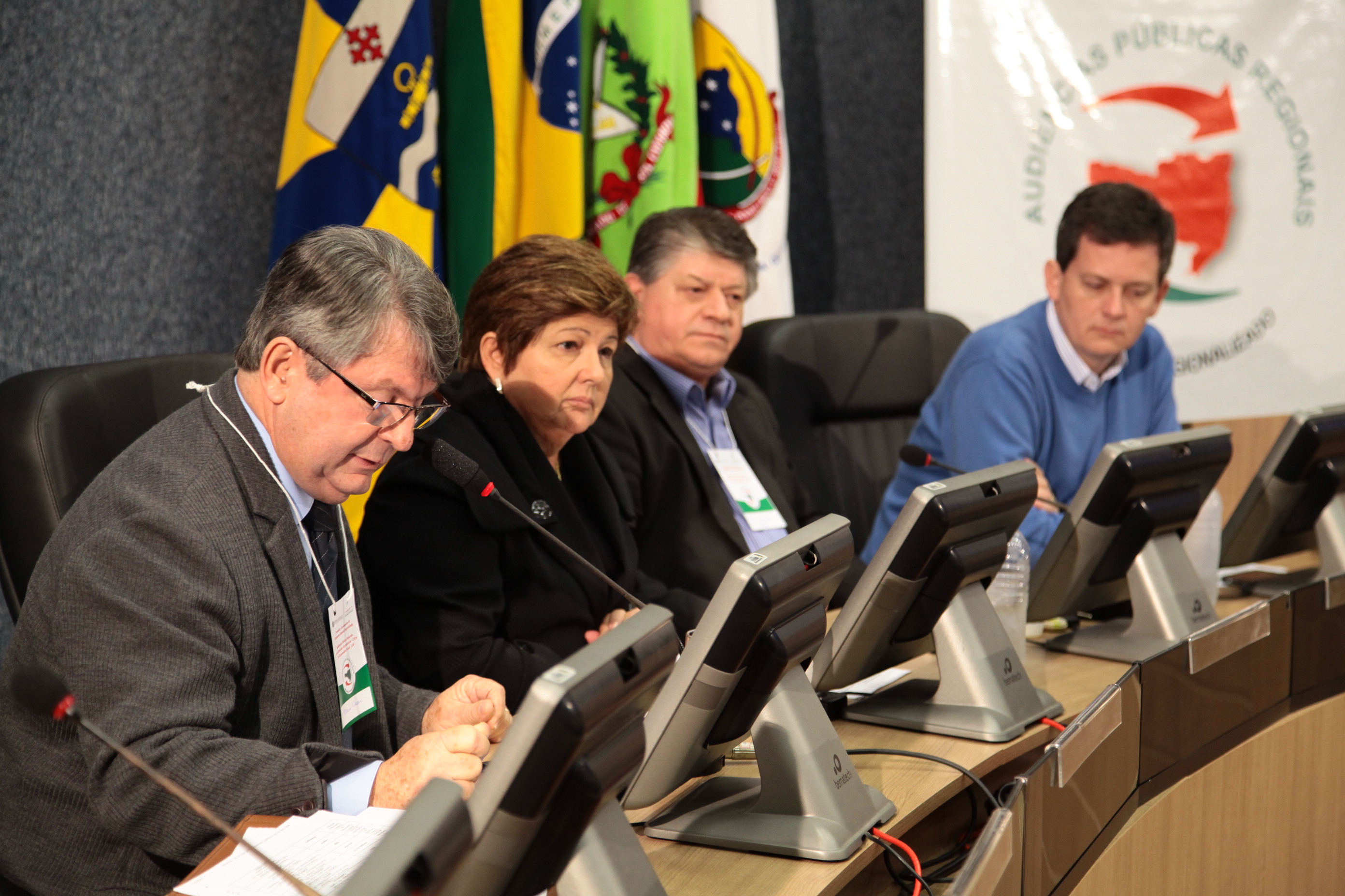 Audiência Pública do Orçamento Regionalizado em Itajaí. Foto: Miriam Zomer