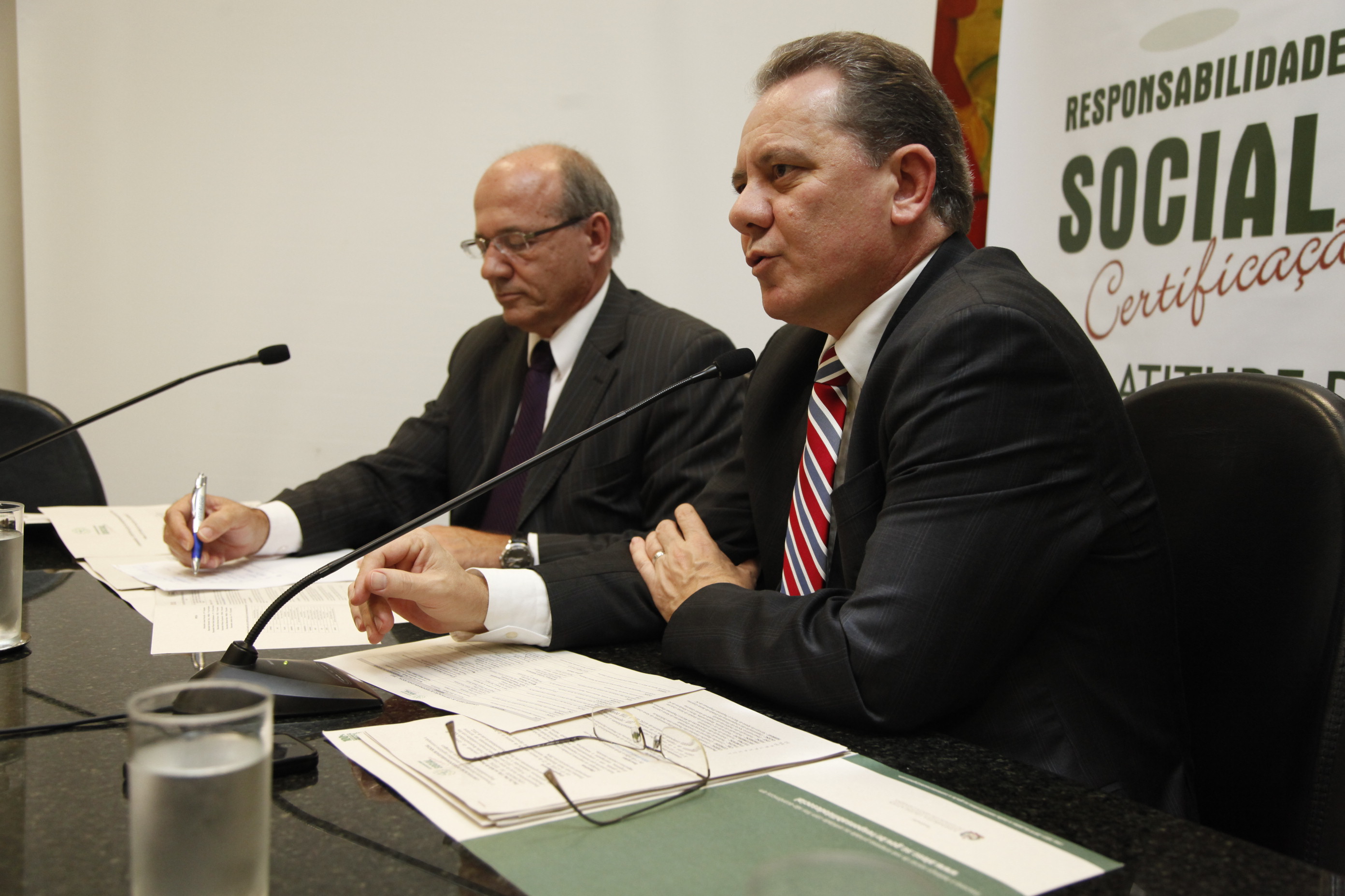 Presidente Concede coletiva sobre inscrições Responsabilidade Social - Foto: Carlos Kilian