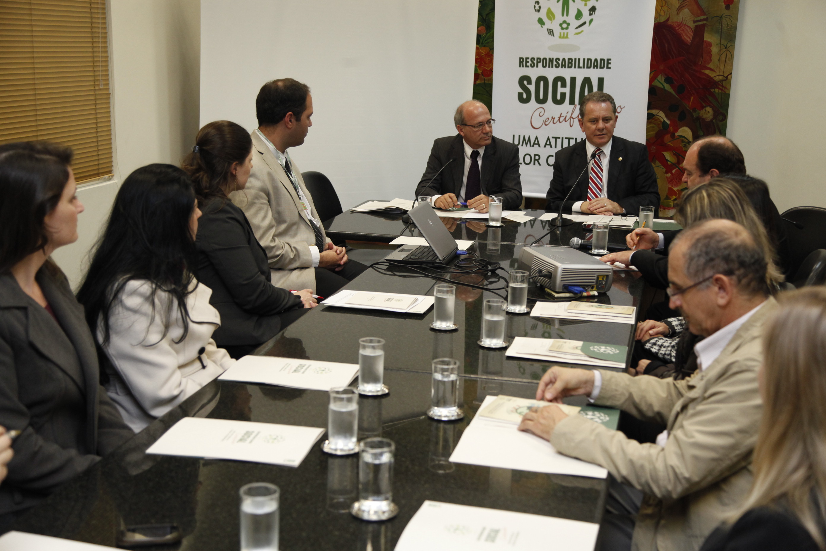 Presidente Concede coletiva sobre inscrições Responsabilidade Social - Foto: Carlos Kilian