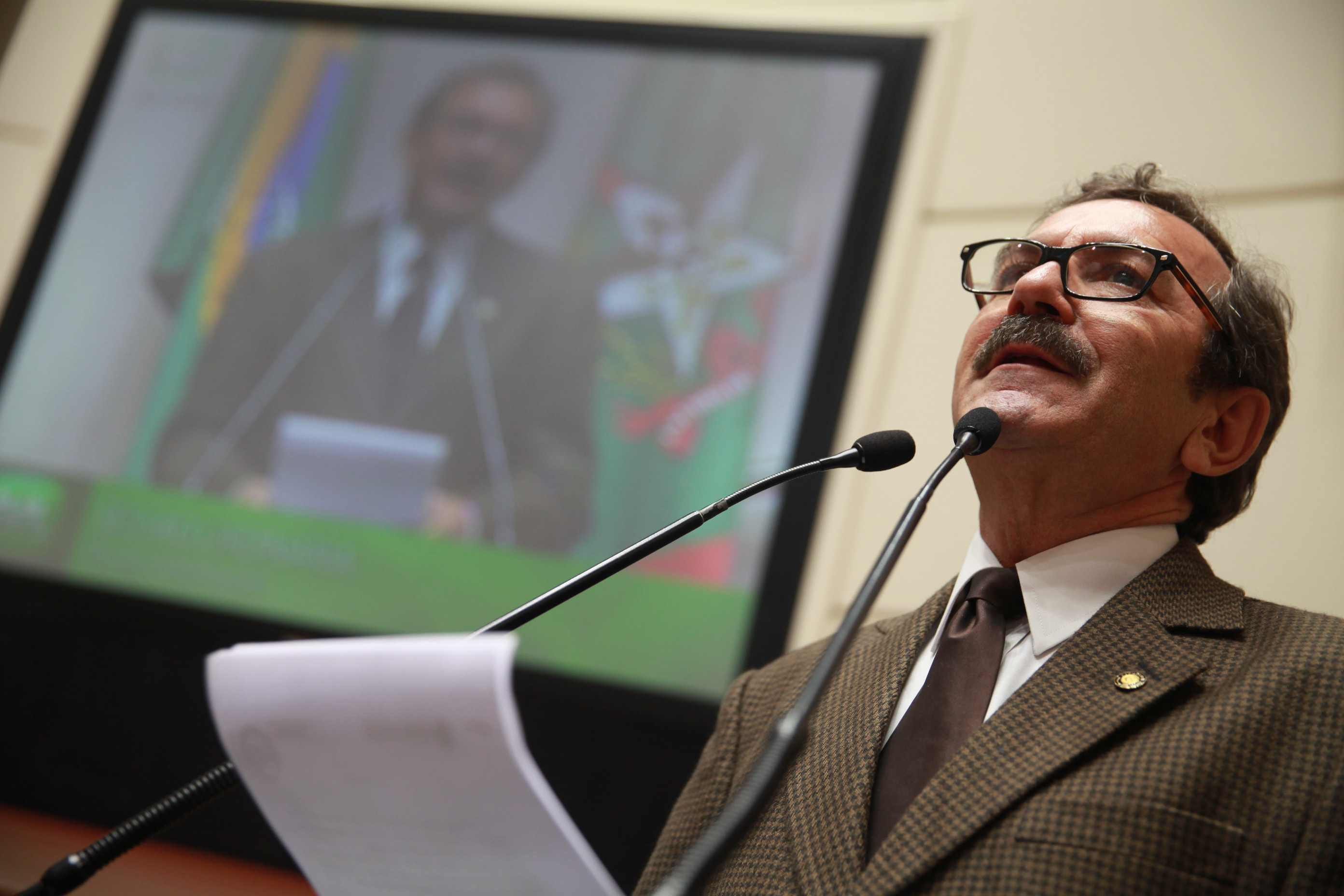Sessão Ordinária - Plenário Osni Régis - Deputado: Serafim Venzon (PSDB) - Foto: Lucas Gabriel Diniz