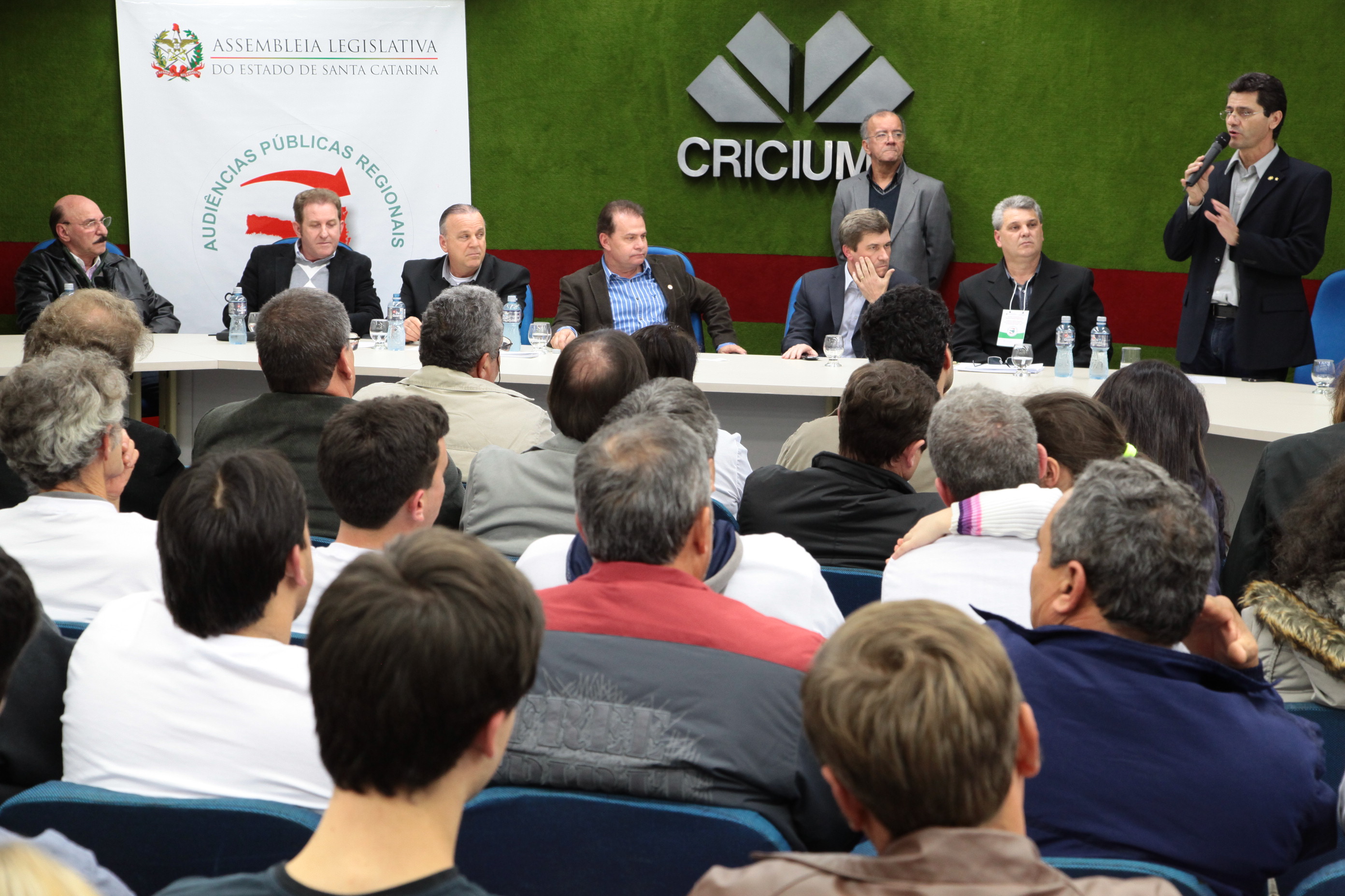 Audiência Pública do Orçamento Regionalizado em Criciúma. Foto: Miriam Zomer