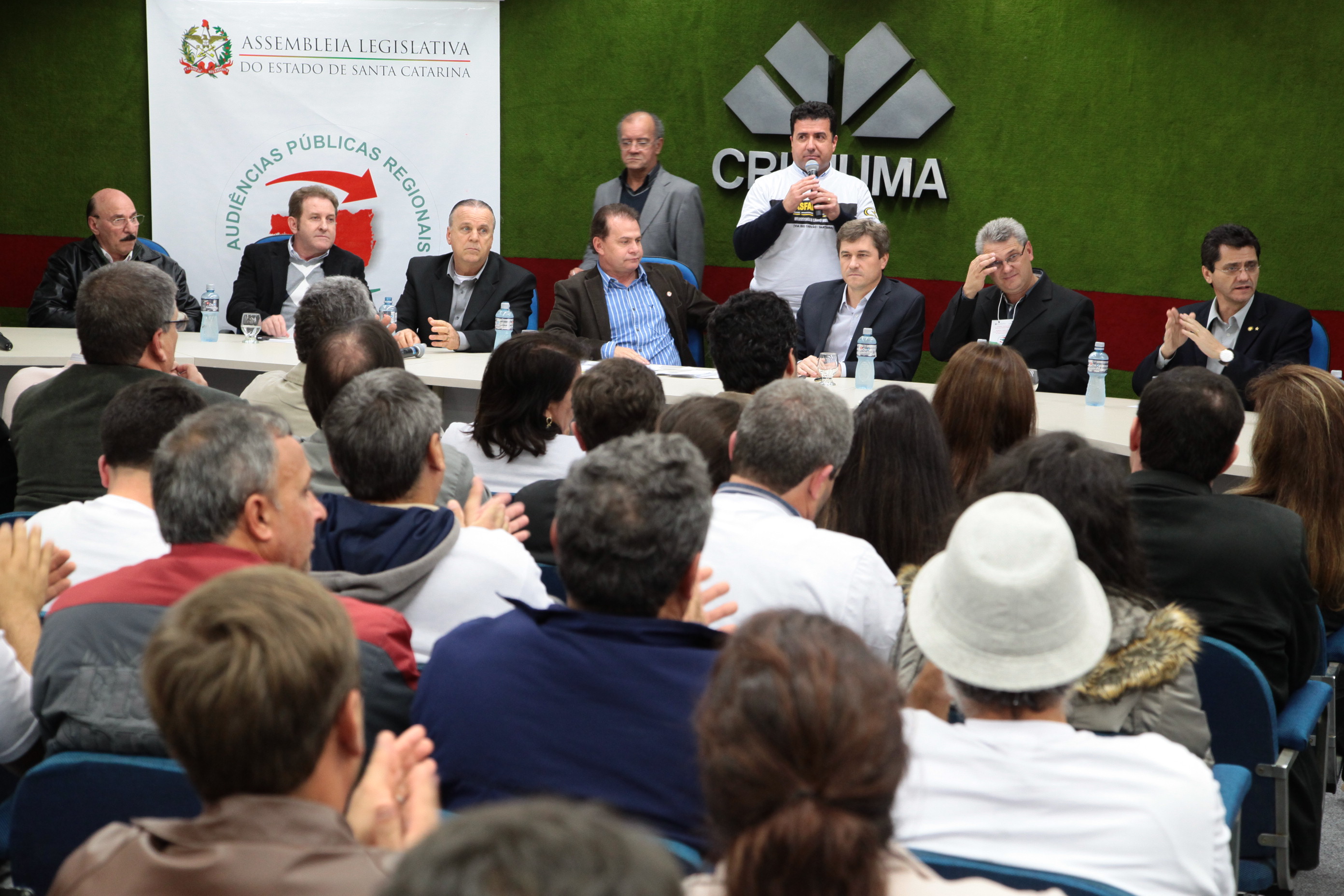 Audiência Pública do Orçamento Regionalizado em Criciúma. Foto: Miriam Zomer