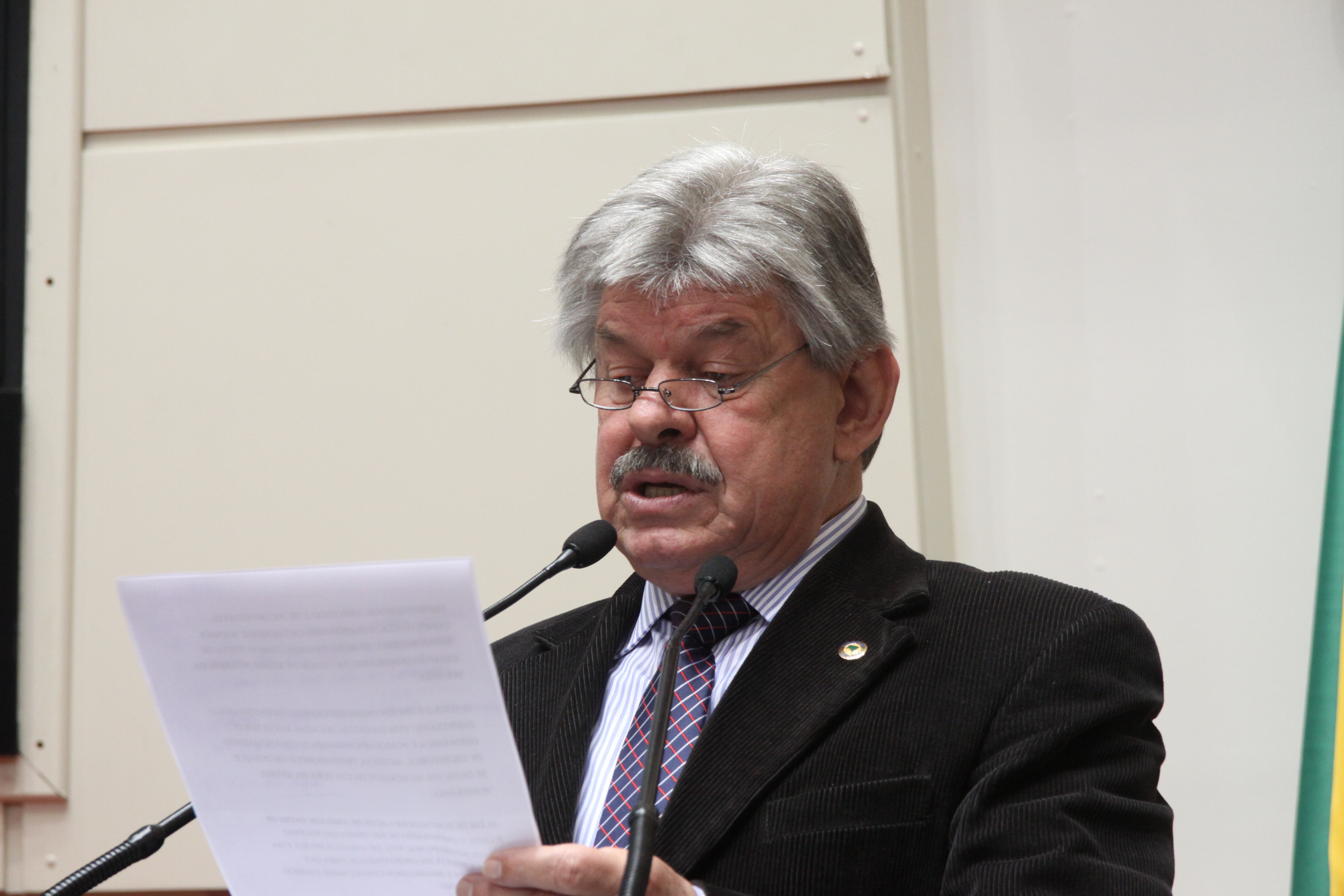 Plenário. Dep. Reno Caramori. Foto: Eduardo Guedes de Oliveira