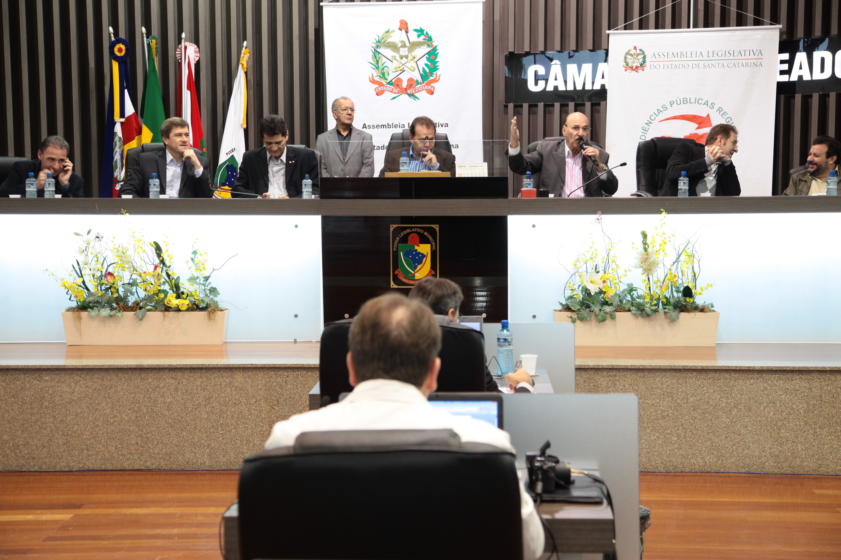 Audiência Pública do Orçamento Regionalizado em Araranguá. Foto: Miriam Zomer