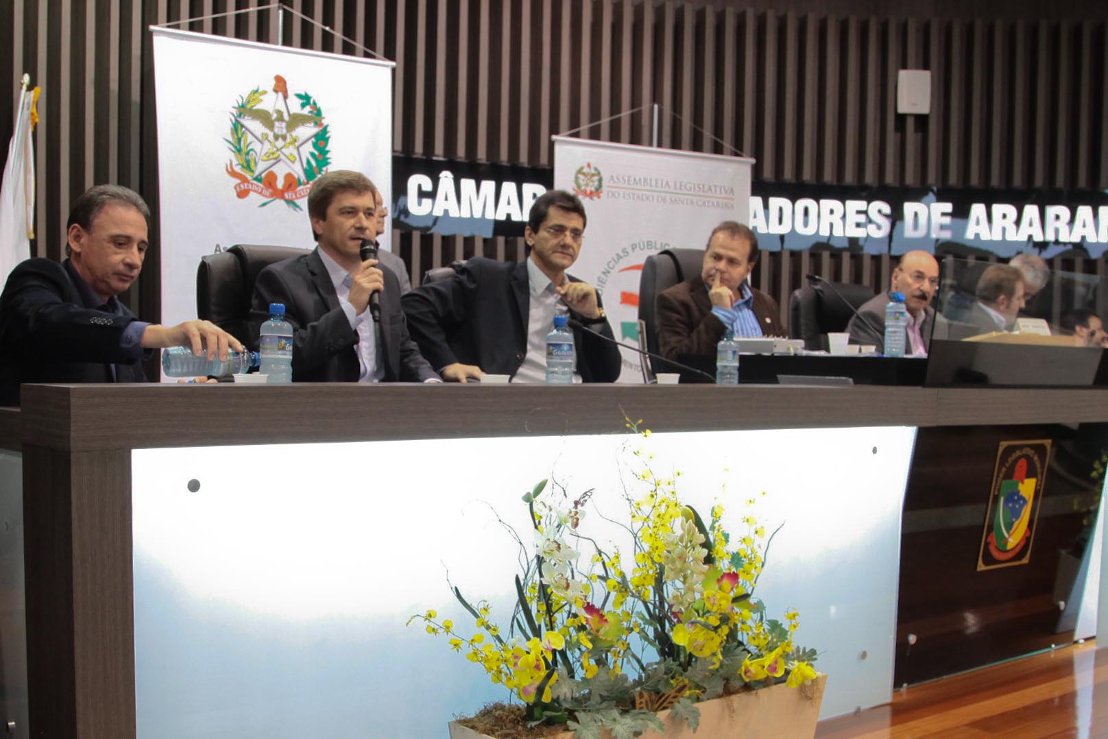 Audiência Pública do Orçamento Regionalizado em Araranguá. Foto: Miriam Zomer
