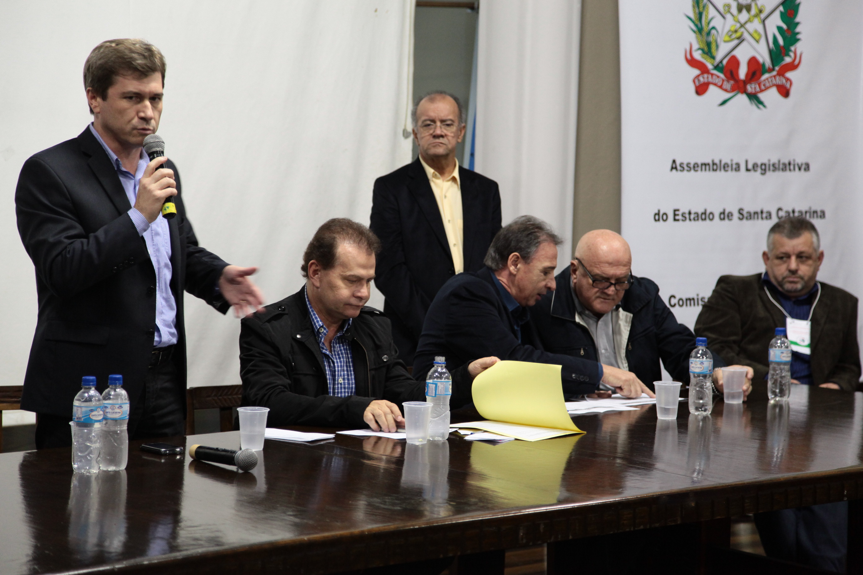 Audiência Pública do Orçamento Regionalizado em Tubarão. Fotos: Miriam Zomer