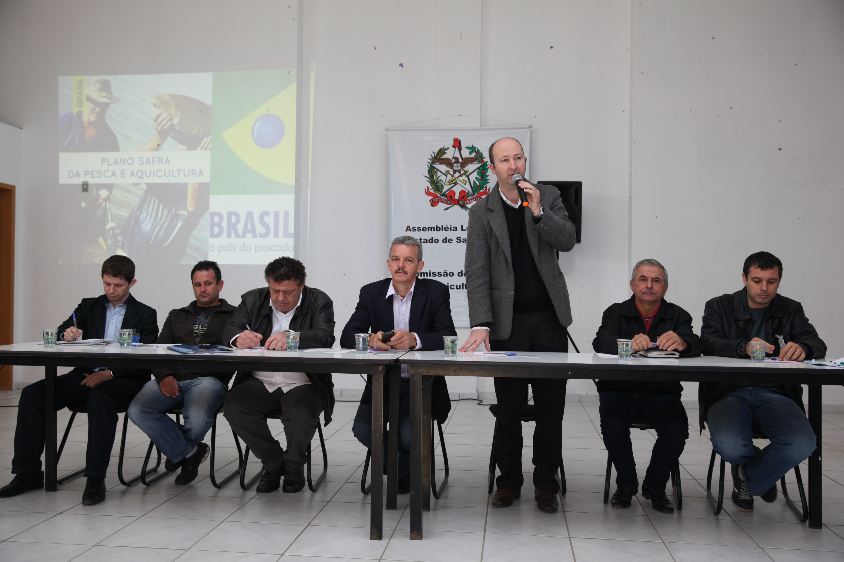 Seminário sobre o Plano Safra da Pesca e Aquicultura em Imaruí