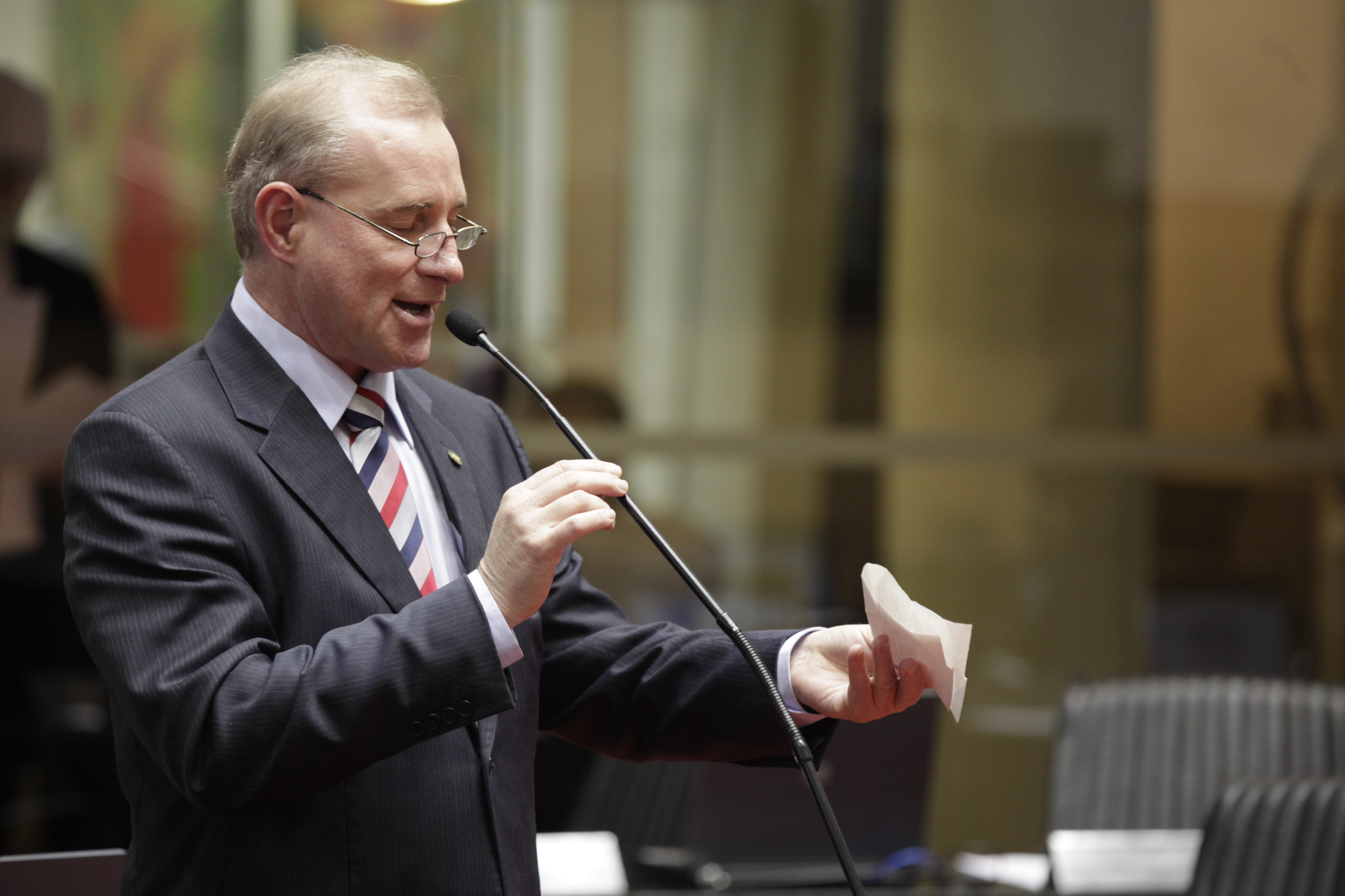Sessão Ordinária - Plenário Osni Régis - Deputado: Aldo Schneider (PMDB) - Foto: Carlos Kilian